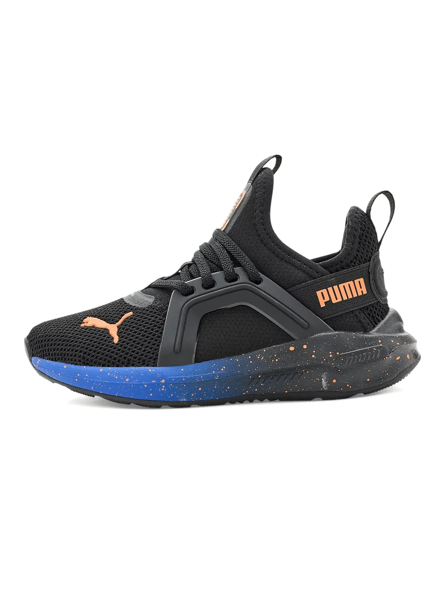 Кроссовки Softride Enzo 5 Alternative Closure Shoes (для маленьких детей) Puma Kids — изображение 4 из 4, черный/оранжевый