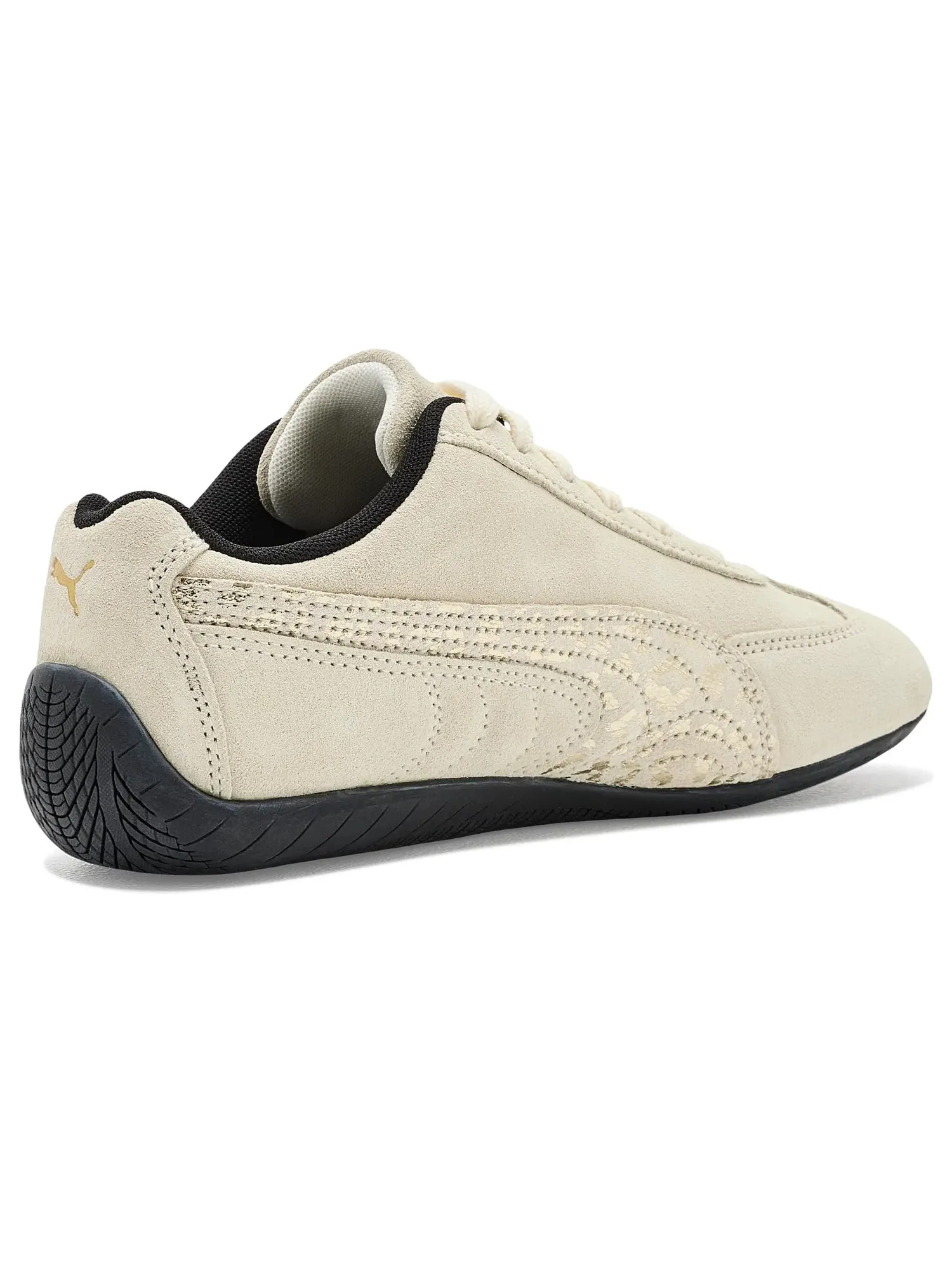 Кроссовки Speedcat Cheetah Shoes (для больших детей) Puma Kids — изображение 3 из 4, черный/золотистый