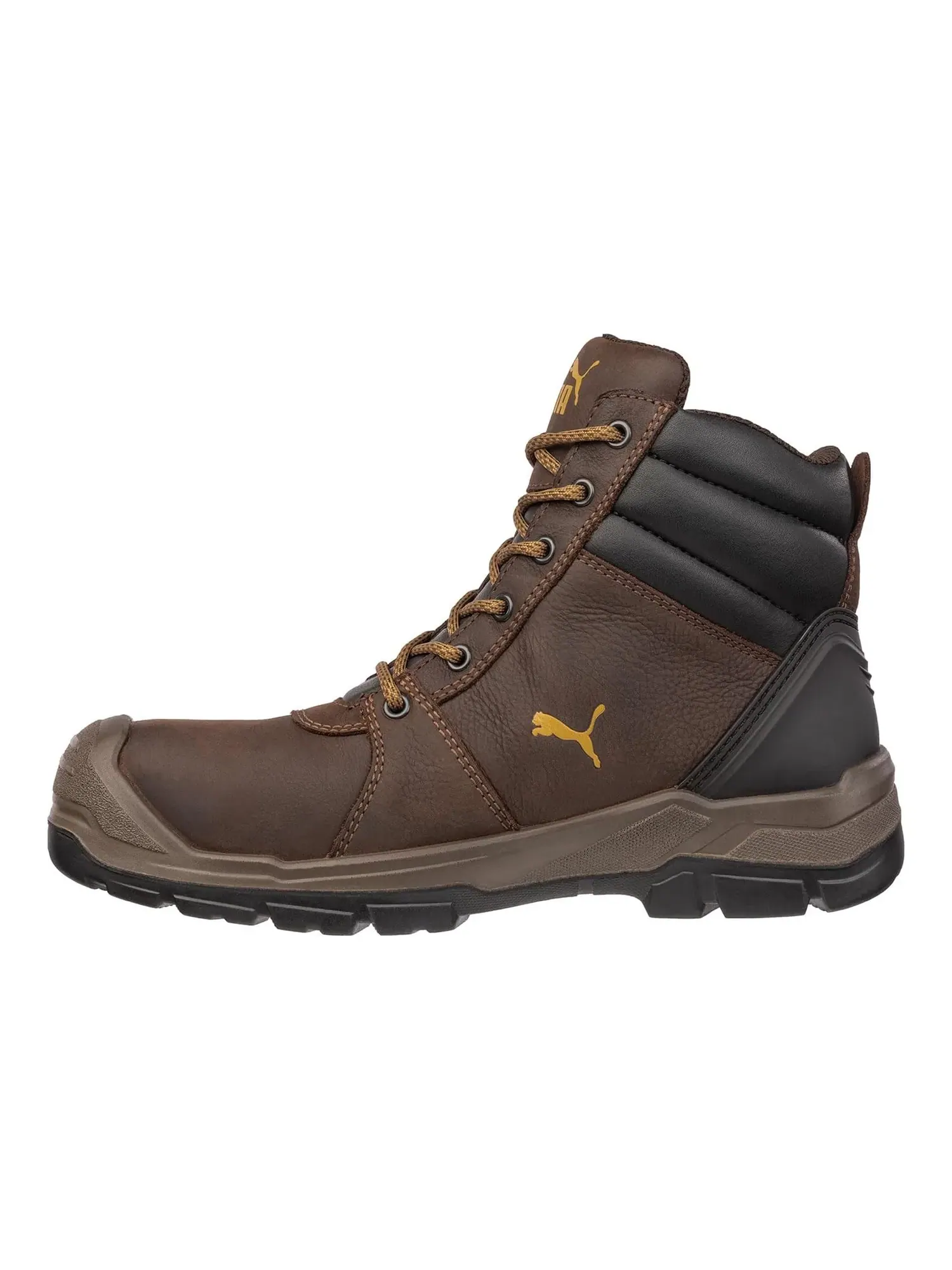 Рабочие ботинки Tornado Electrical Hazard Waterproof Safety Composite Toe Puma Safety — коричневый