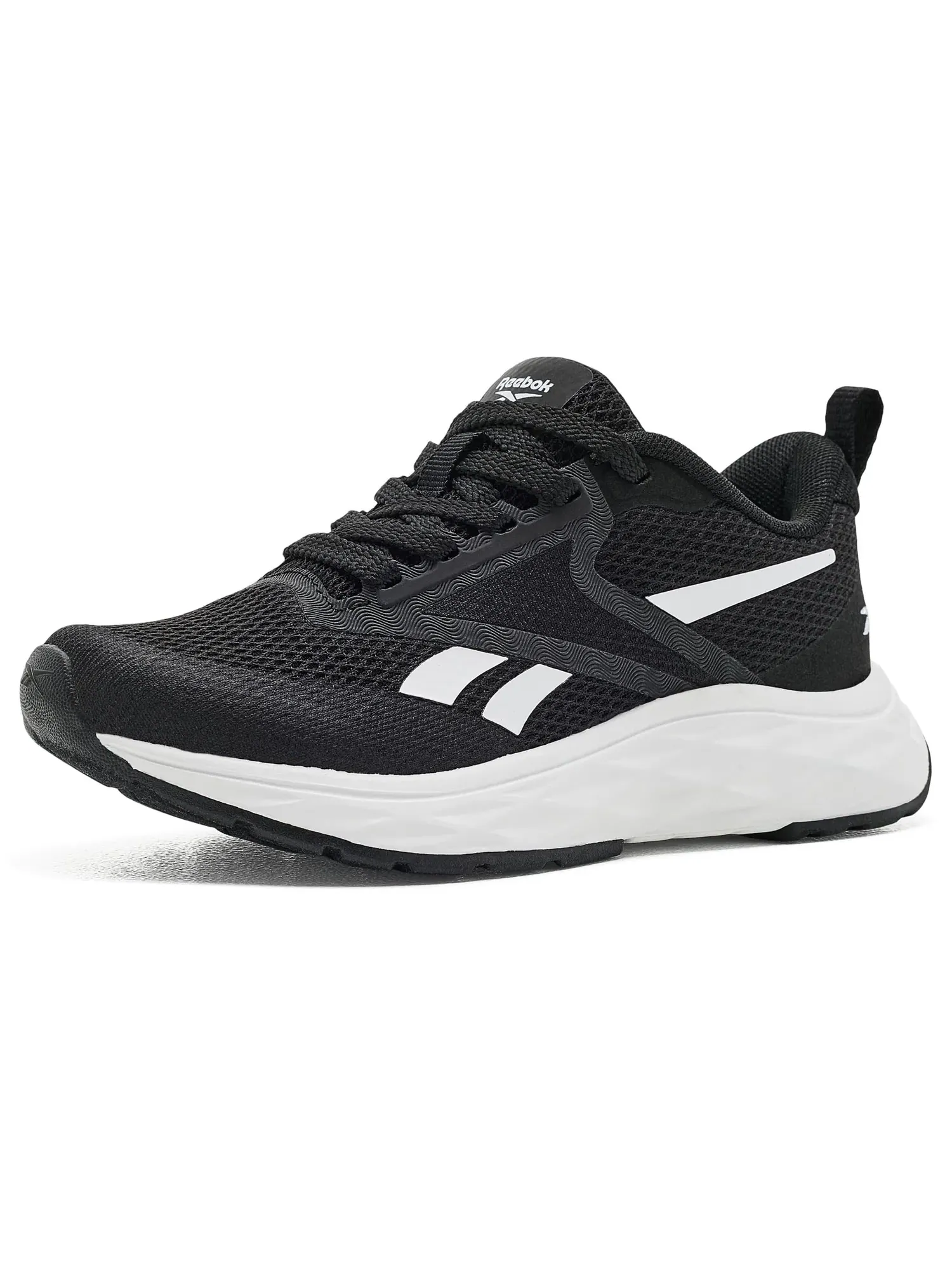 Кроссовки Aniwa (для маленьких и больших детей) Reebok Kids — изображение 1 из 4, черный/белый