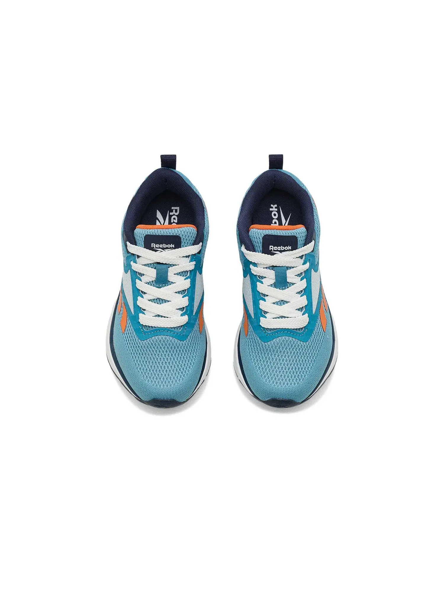 Кроссовки Aniwa (для маленьких и больших детей) Reebok Kids — изображение 2 из 4, синий/оранжевый/белый