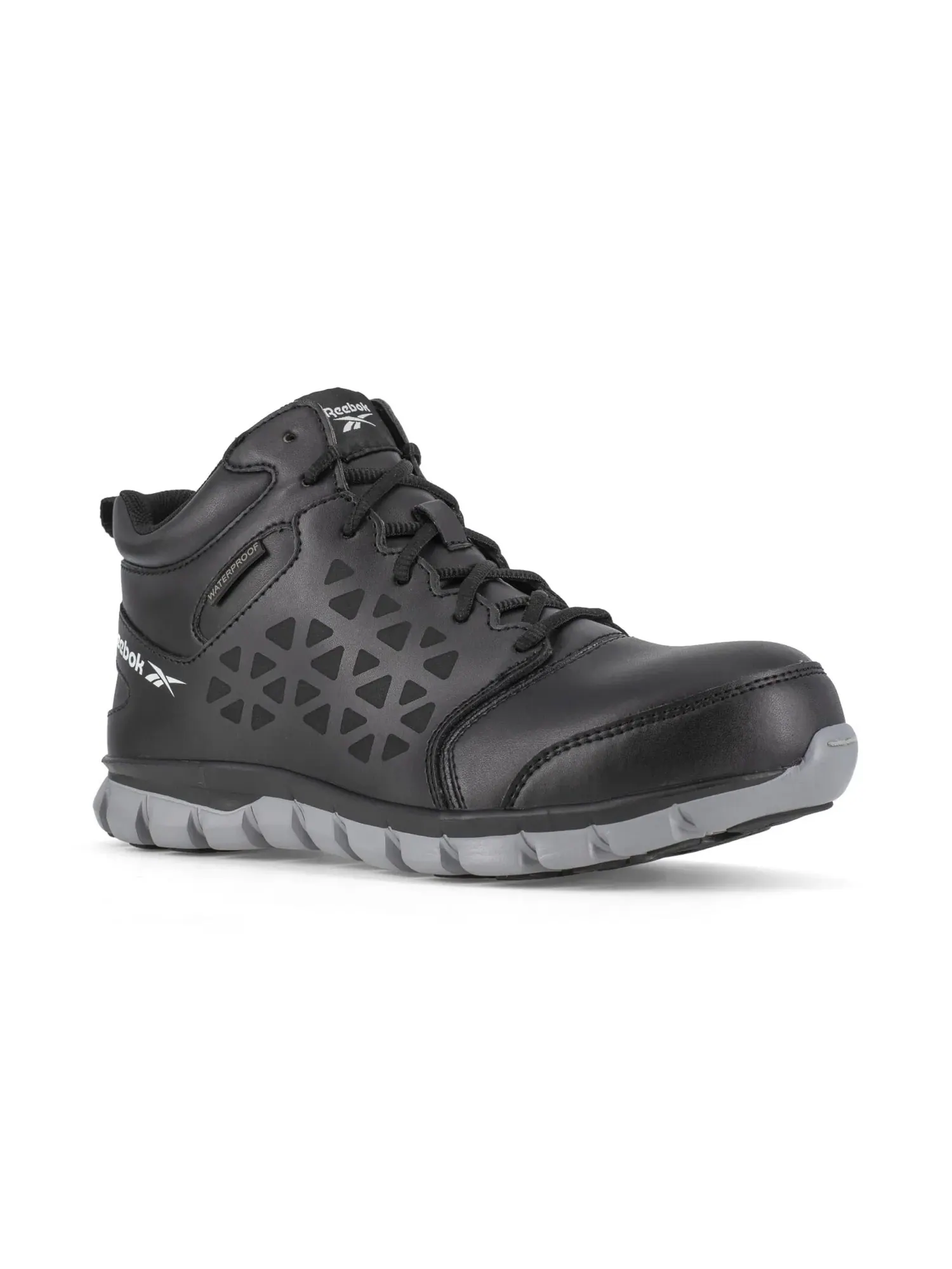 Рабочие ботинки Sublite Cushion Work Athletic Composite Toe Reebok Work — черный