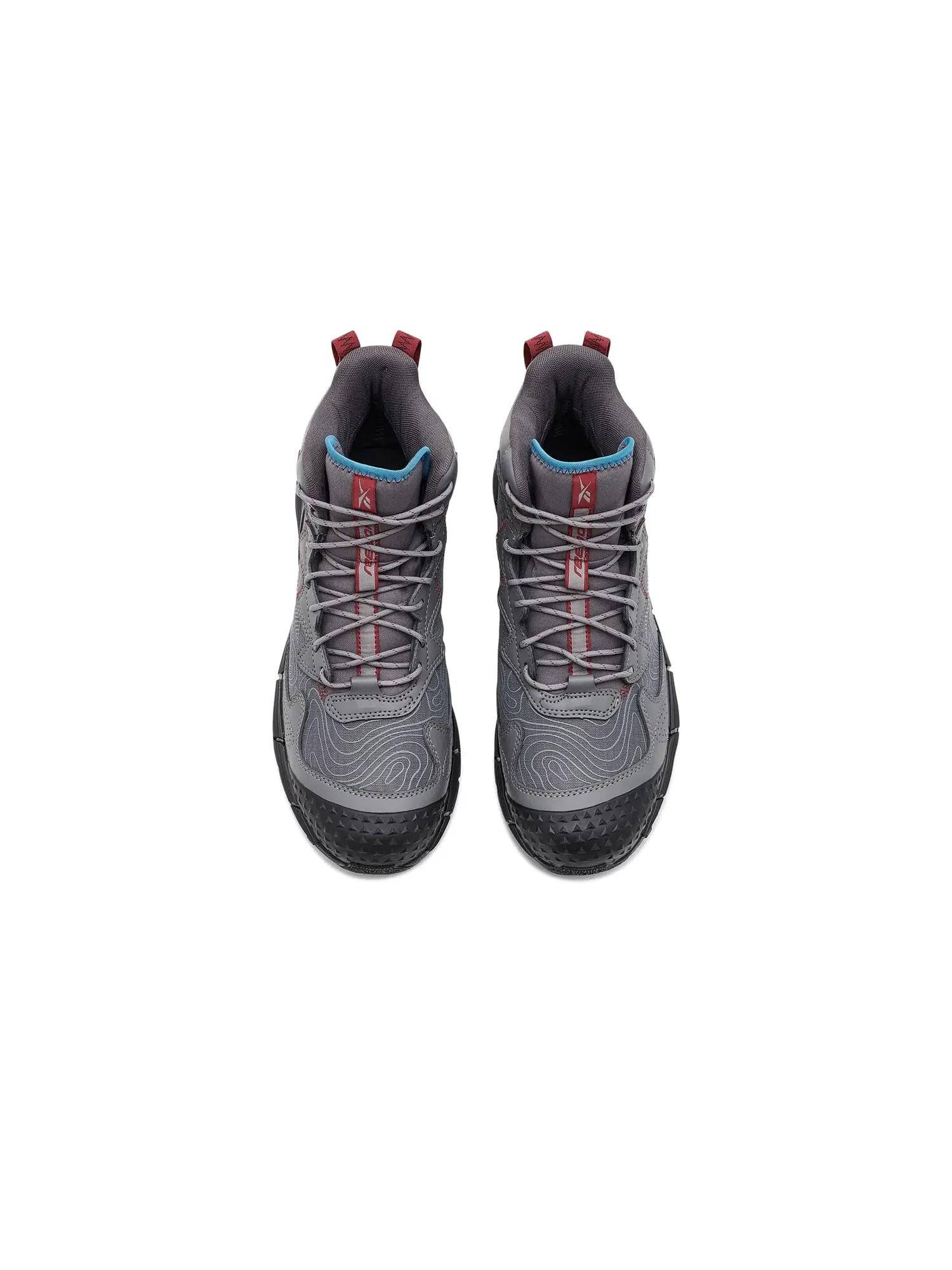 Рабочие ботинки Zig Kinetica Edge Work Reebok Work — изображение 2 из 4, серый/черный/красный