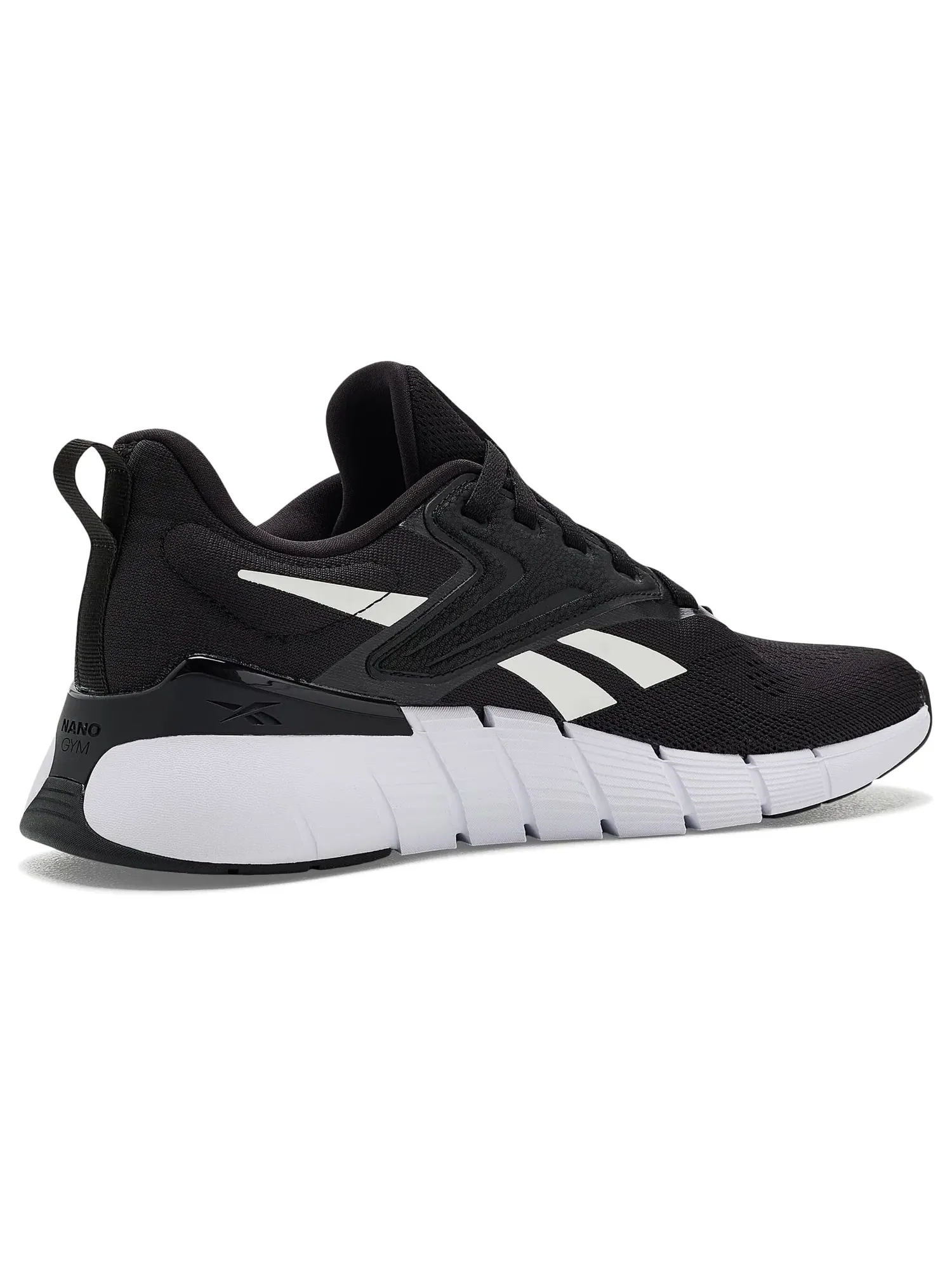 Кроссовки Nano Gym 1.0 Reebok — изображение 3 из 4, черный/белый