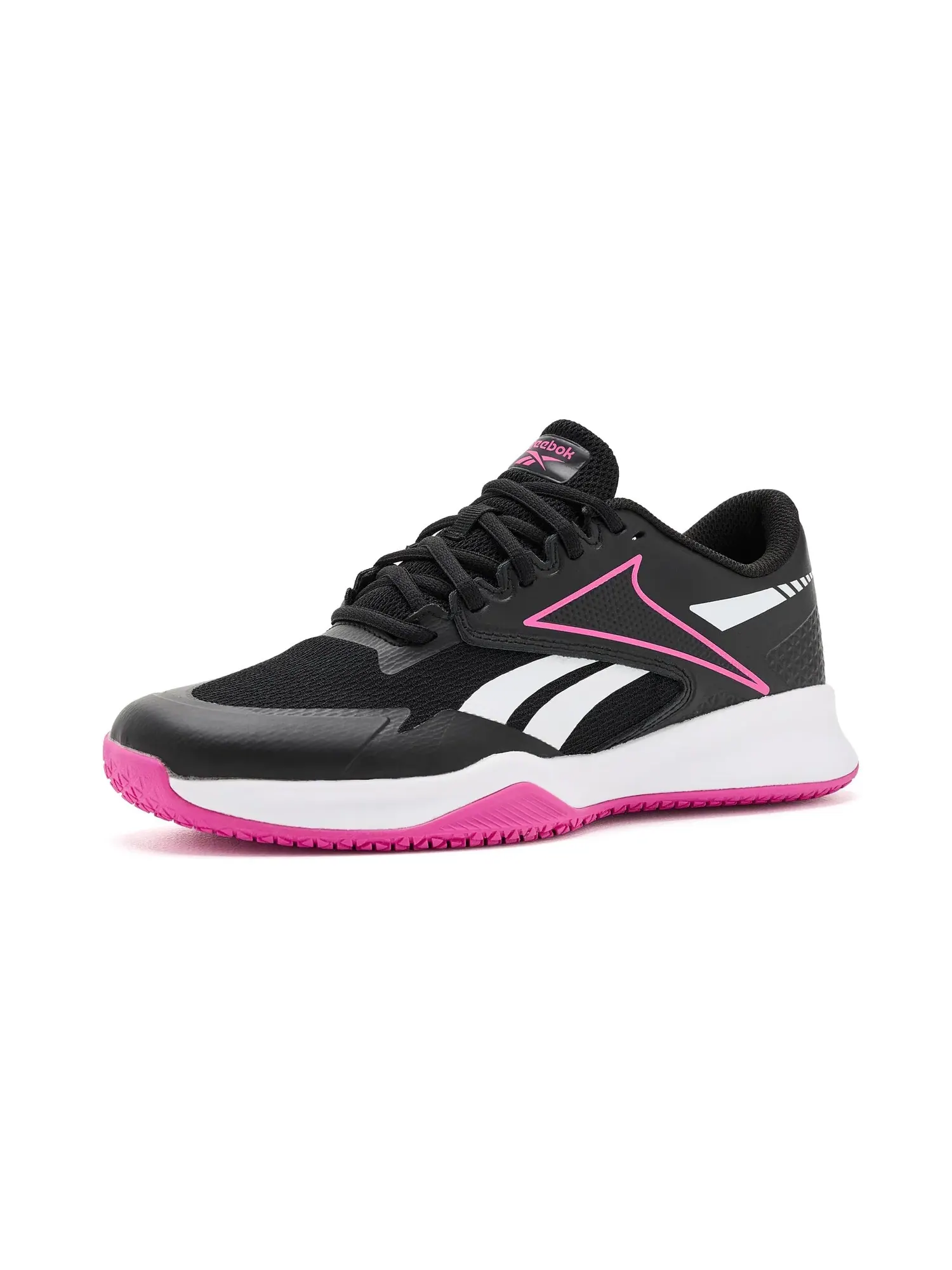 Кроссовки Classique Court Reebok — изображение 1 из 4, черный/белый/розовый