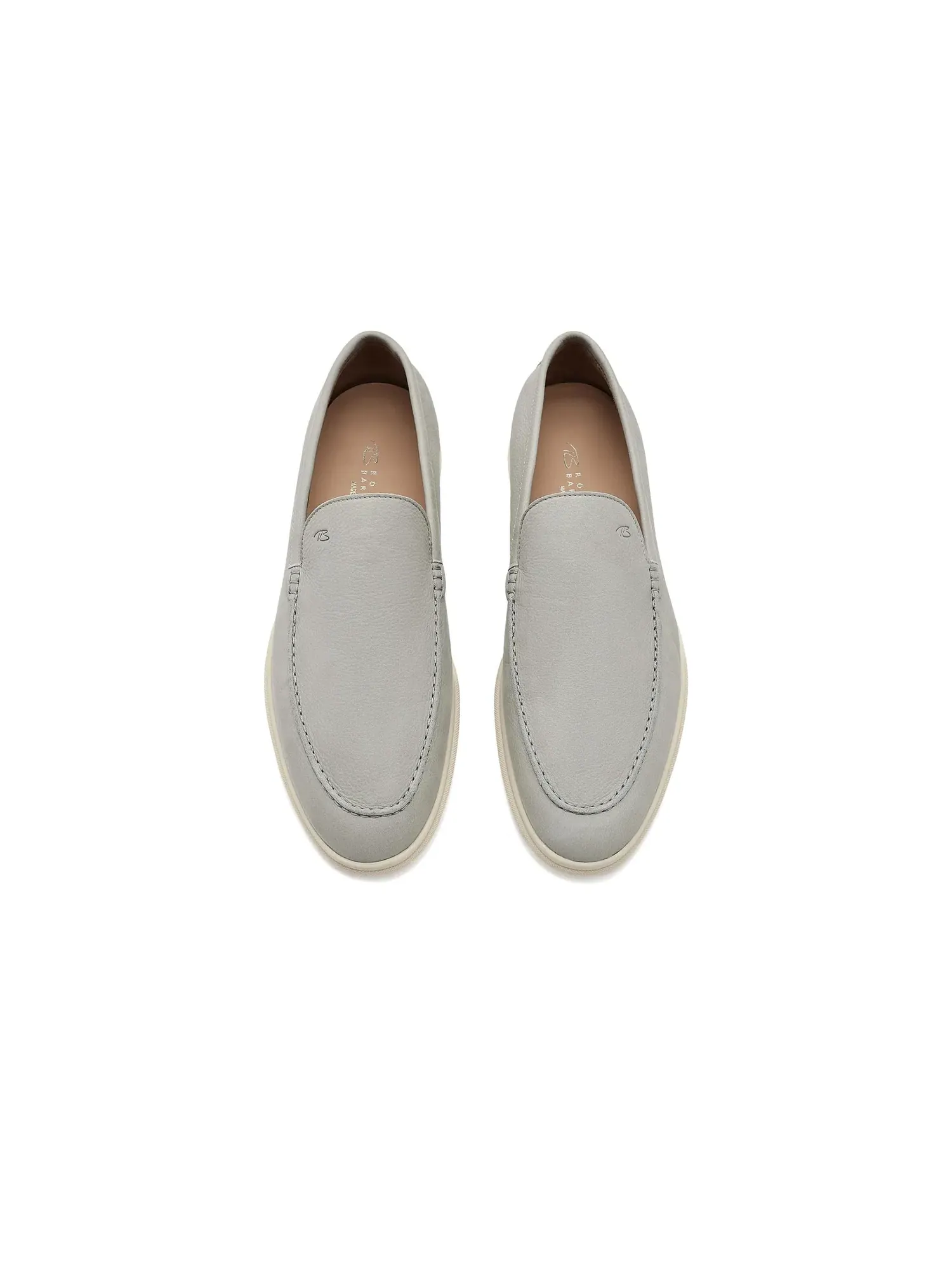 Лоферы Hampton Yacht Loafers Robert Barakett — изображение 2 из 4, мел
