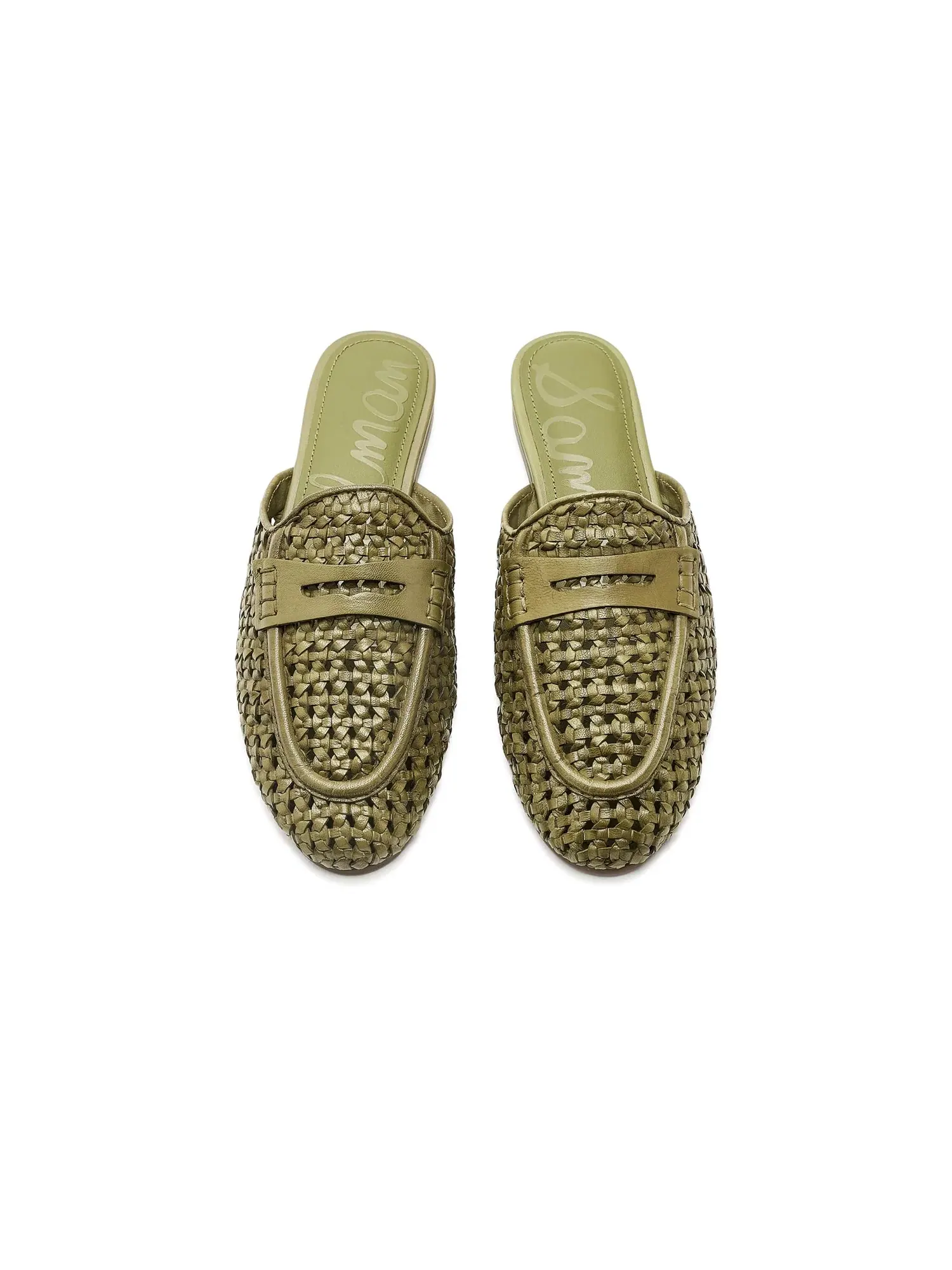 Лоферы Tullie Sam Edelman — изображение 2 из 4, оливковый