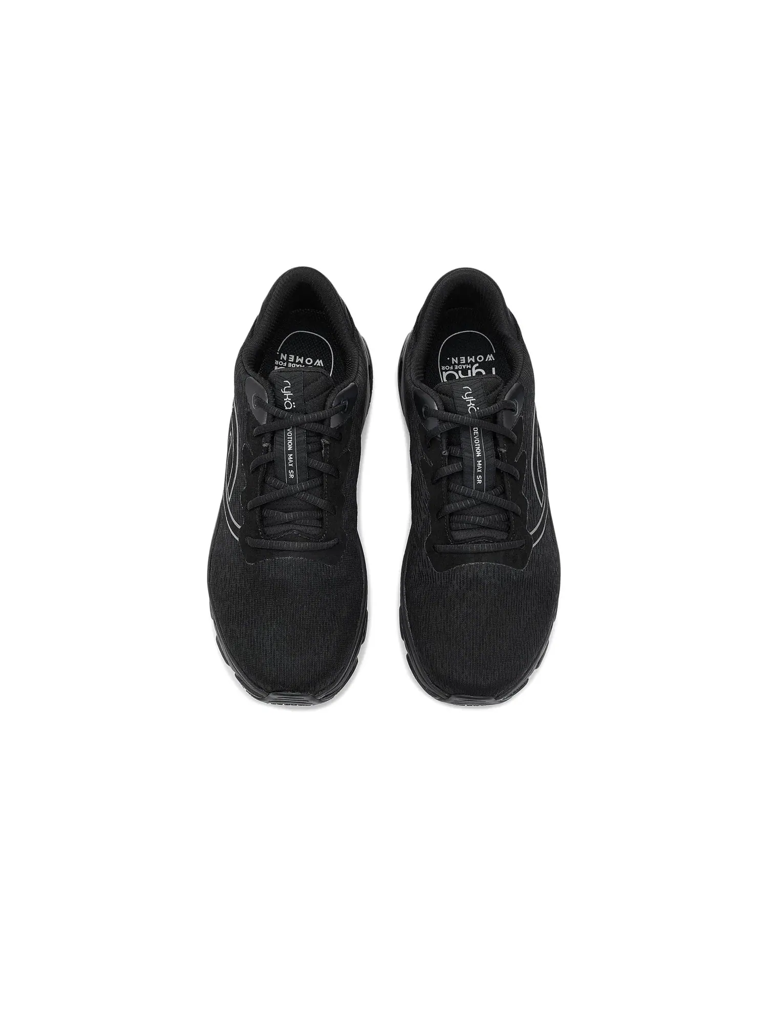 Кроссовки Devotion Max Slip Resistant Ryka — изображение 2 из 4, черный/черный