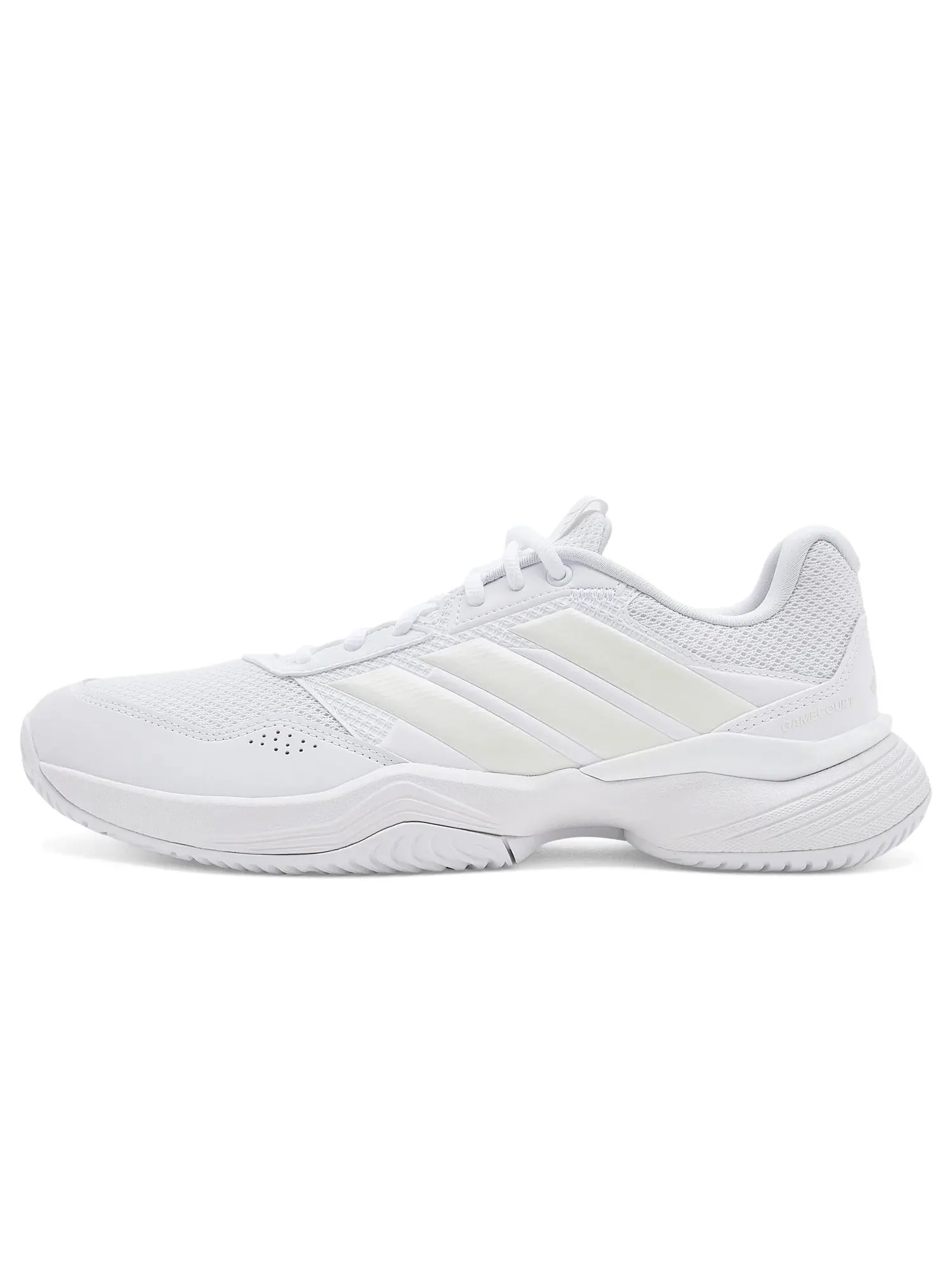 Теннисные кроссовки Gamecourt 3 All Court Adidas — изображение 4 из 4, белый/металлик/белый