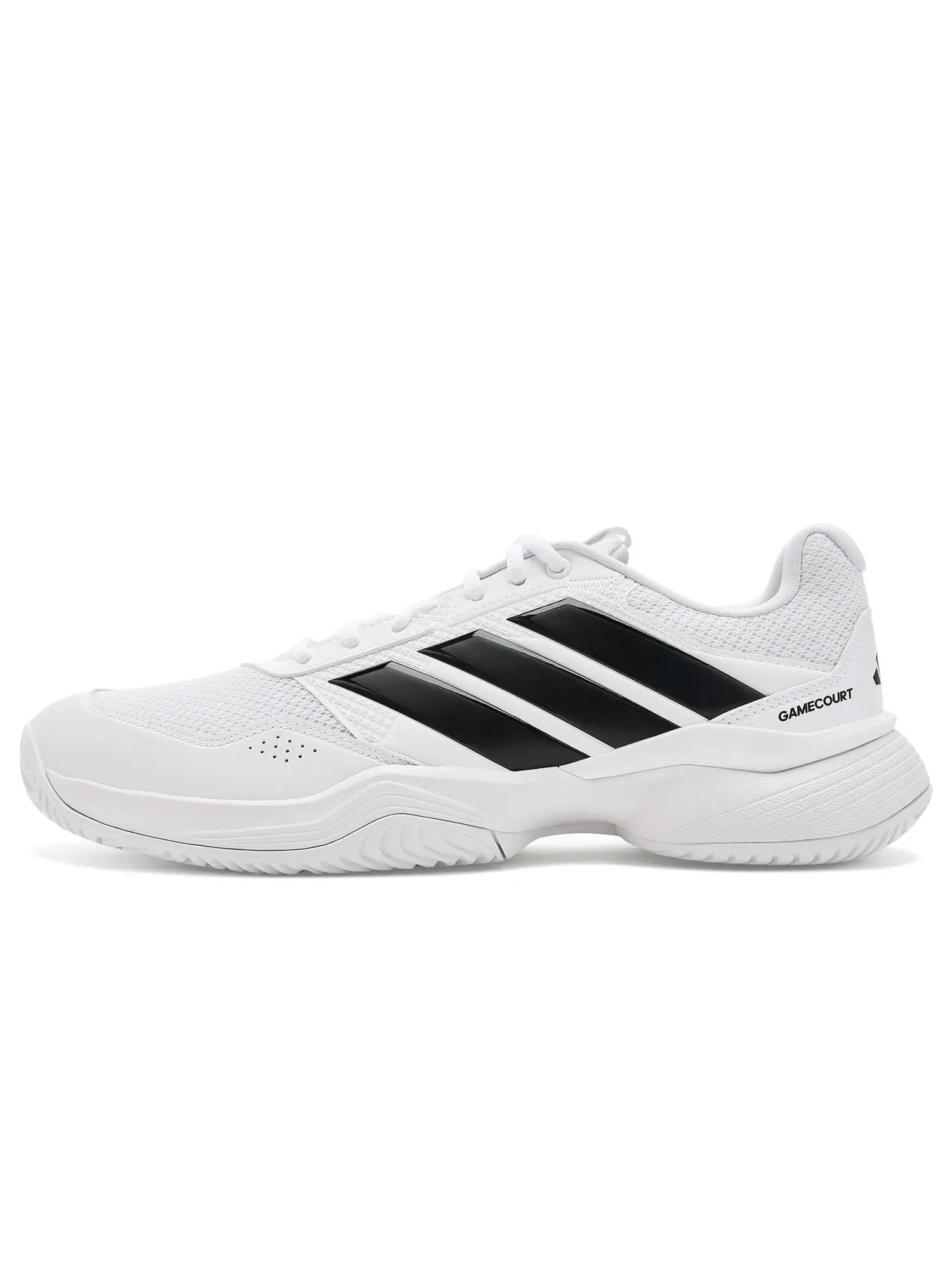 Теннисные кроссовки Gamecourt 3 All Court Adidas — изображение 4 из 4, белый/черный/черный