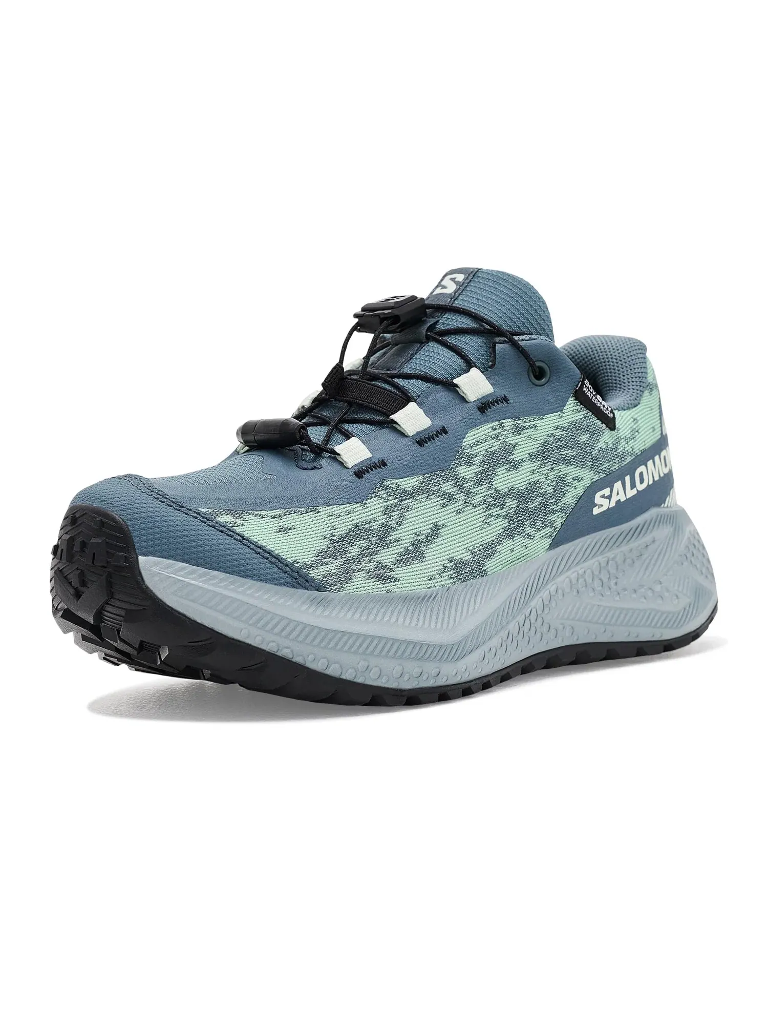 Водонепроницаемые кроссовки Aero GRVL Waterproof (для маленьких и больших детей) Salomon Kids — голубой