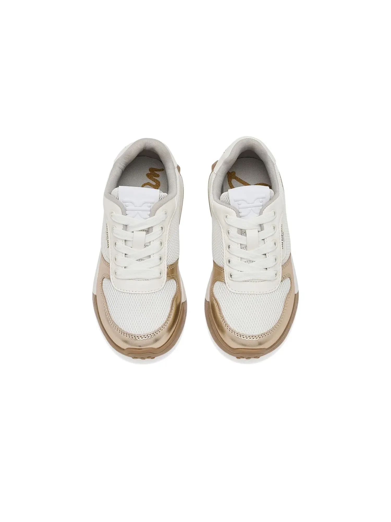 Кроссовки Lenny Erika (для маленьких и больших детей) Sam Edelman Kids — изображение 2 из 4, золото