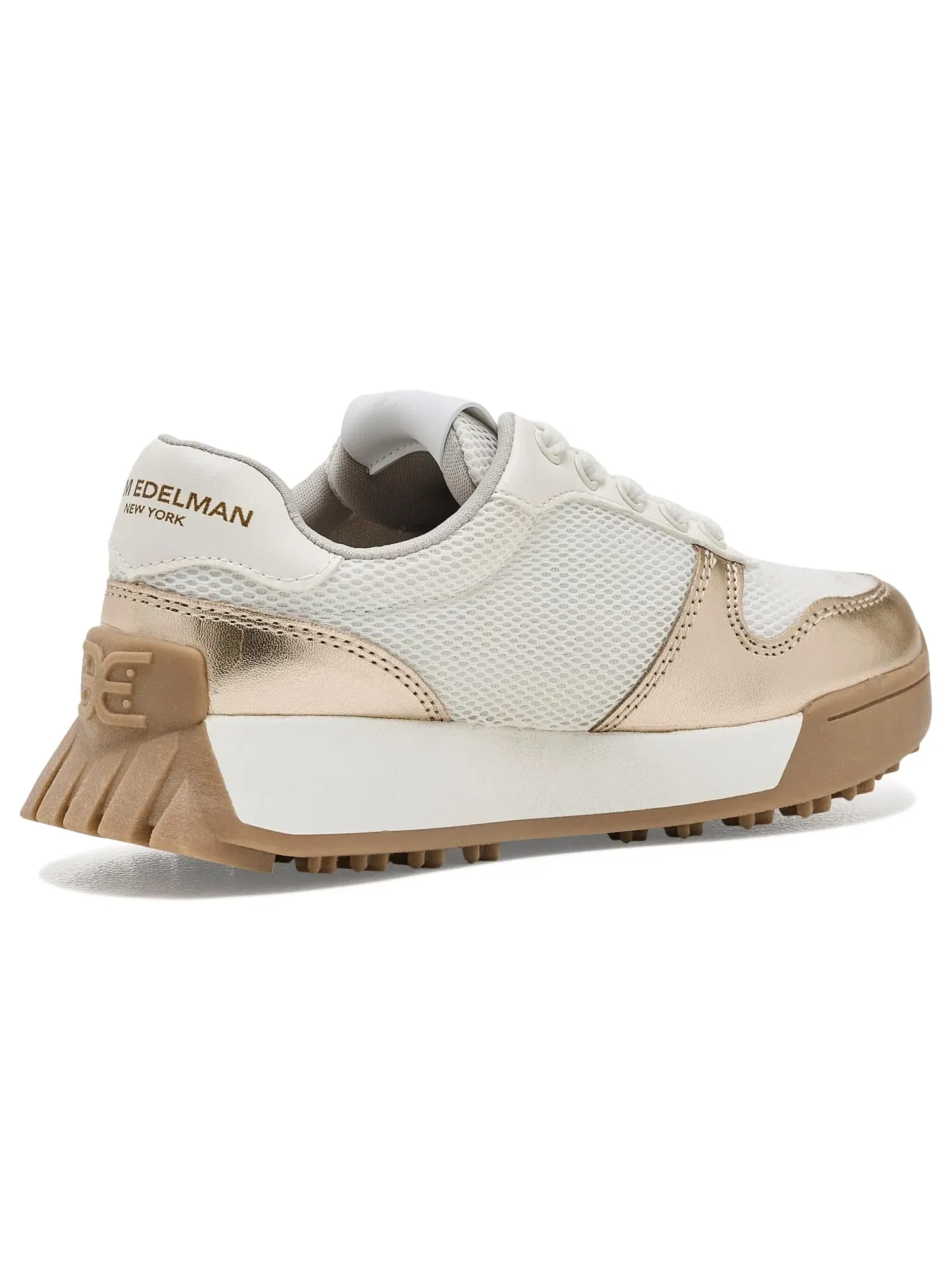 Кроссовки Lenny Erika (для маленьких и больших детей) Sam Edelman Kids — изображение 3 из 4, золото