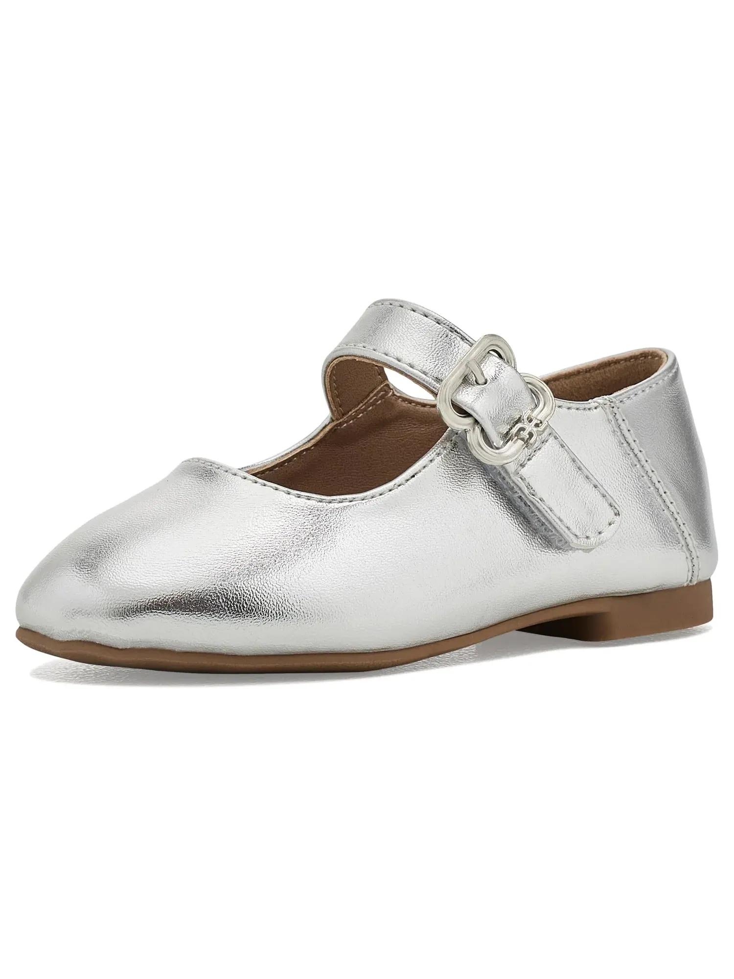 Балетки Maeve Michaela (для малышей) Sam Edelman Kids — изображение 1 из 4, серебряный