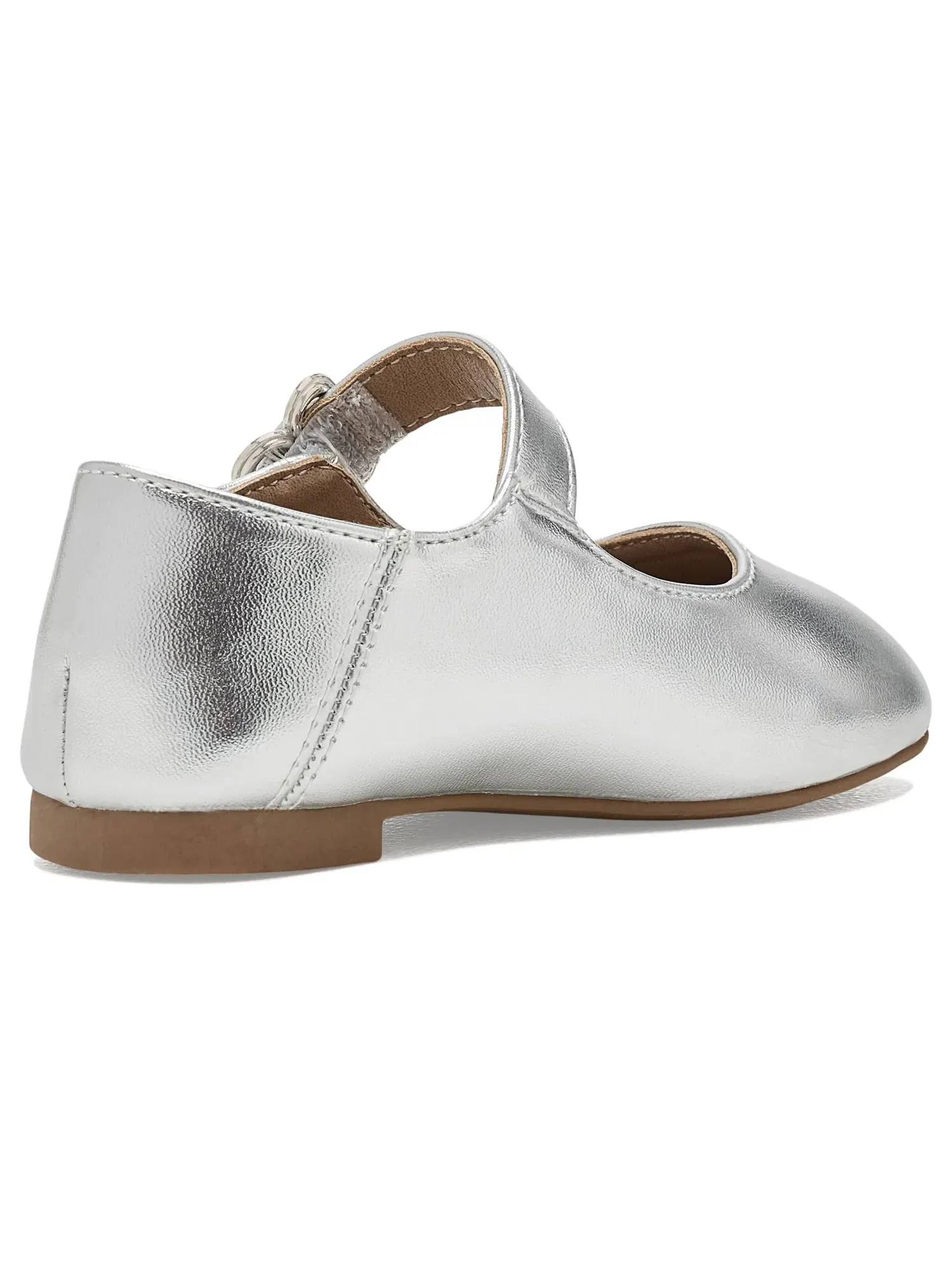 Балетки Maeve Michaela (для малышей) Sam Edelman Kids — изображение 3 из 4, серебряный