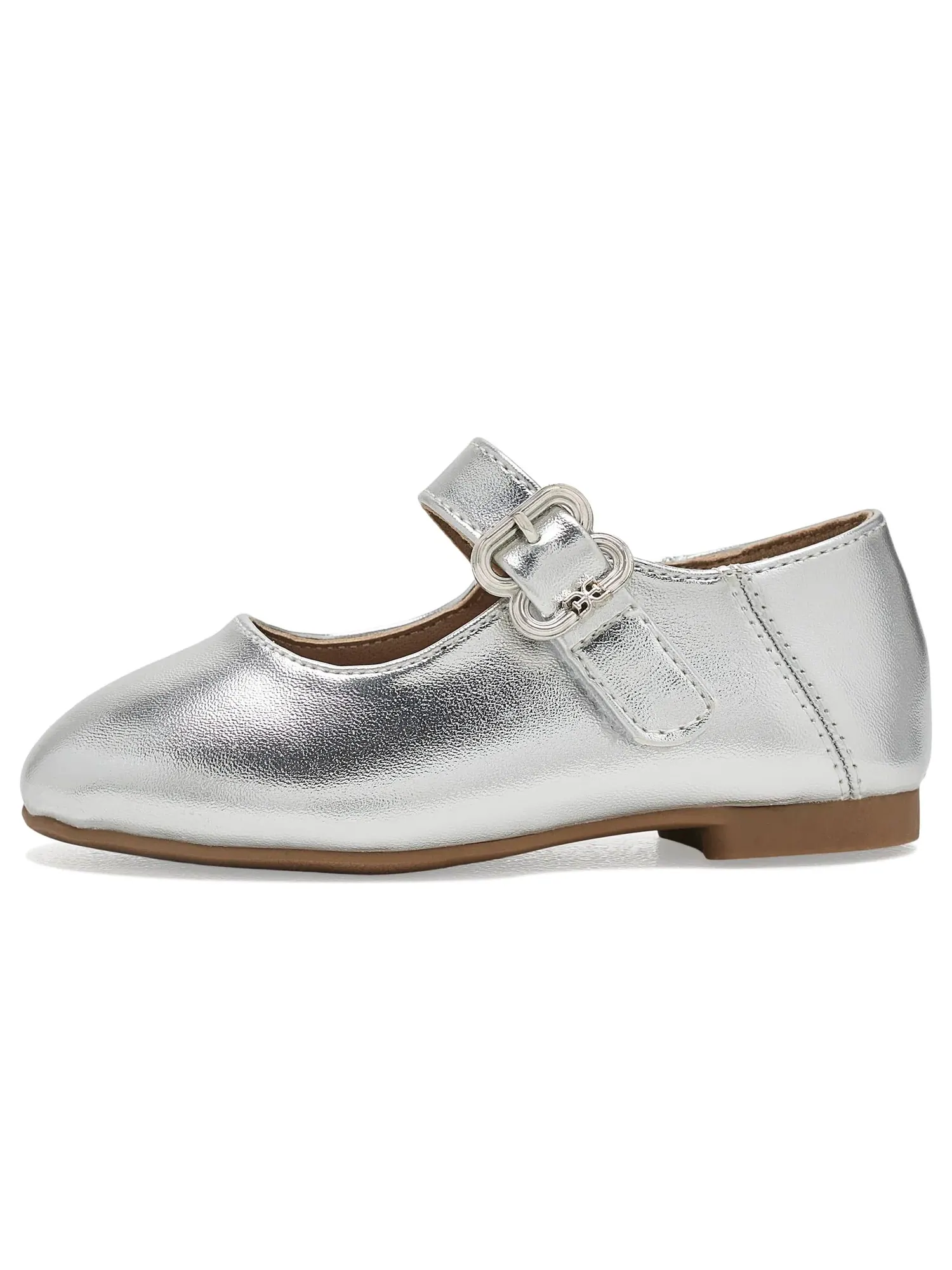 Балетки Maeve Michaela (для малышей) Sam Edelman Kids — изображение 4 из 4, серебряный