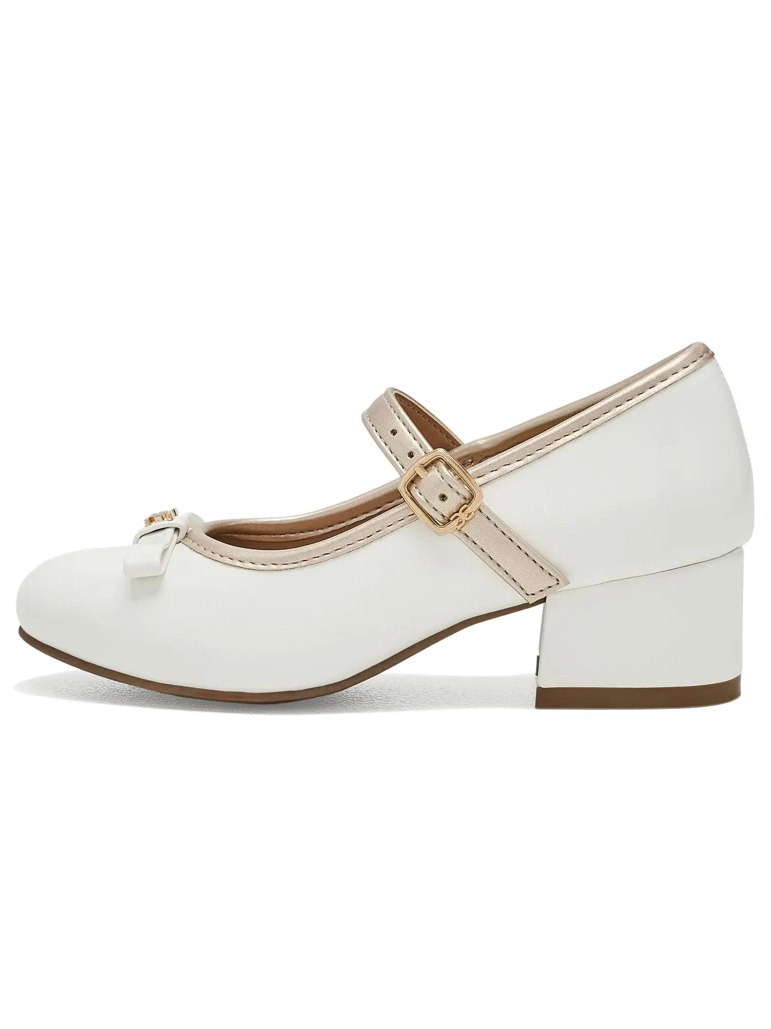 Туфли Bianca Bowey (для маленьких и больших детей) Sam Edelman Kids — изображение 4 из 4, белый