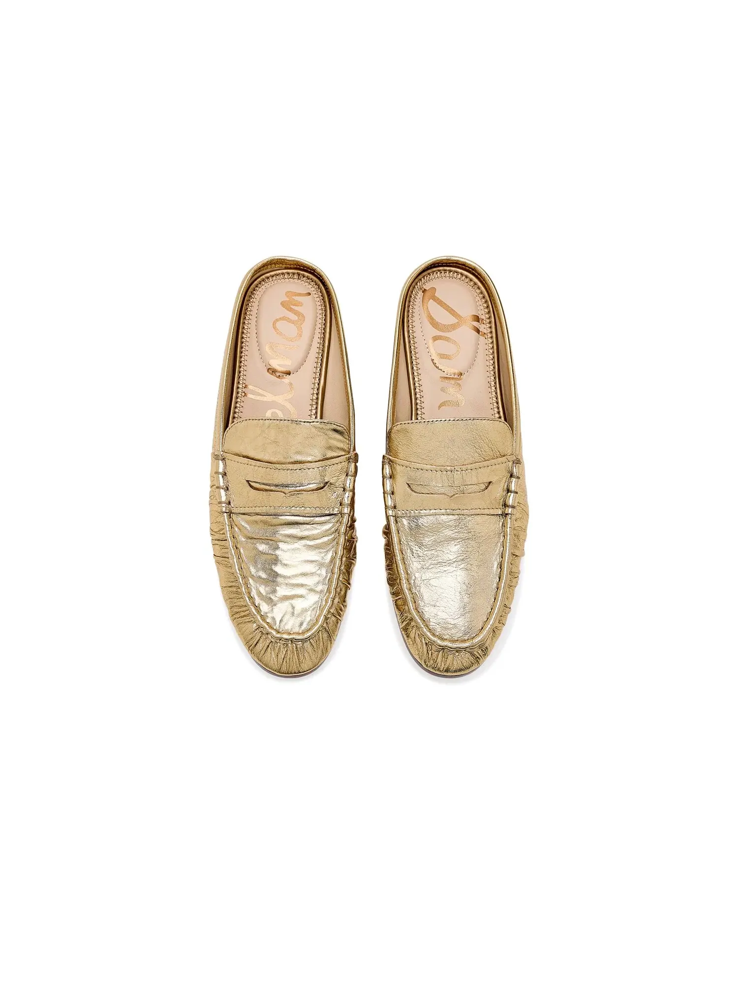Лоферы Louella Sam Edelman — изображение 2 из 4, золотистый