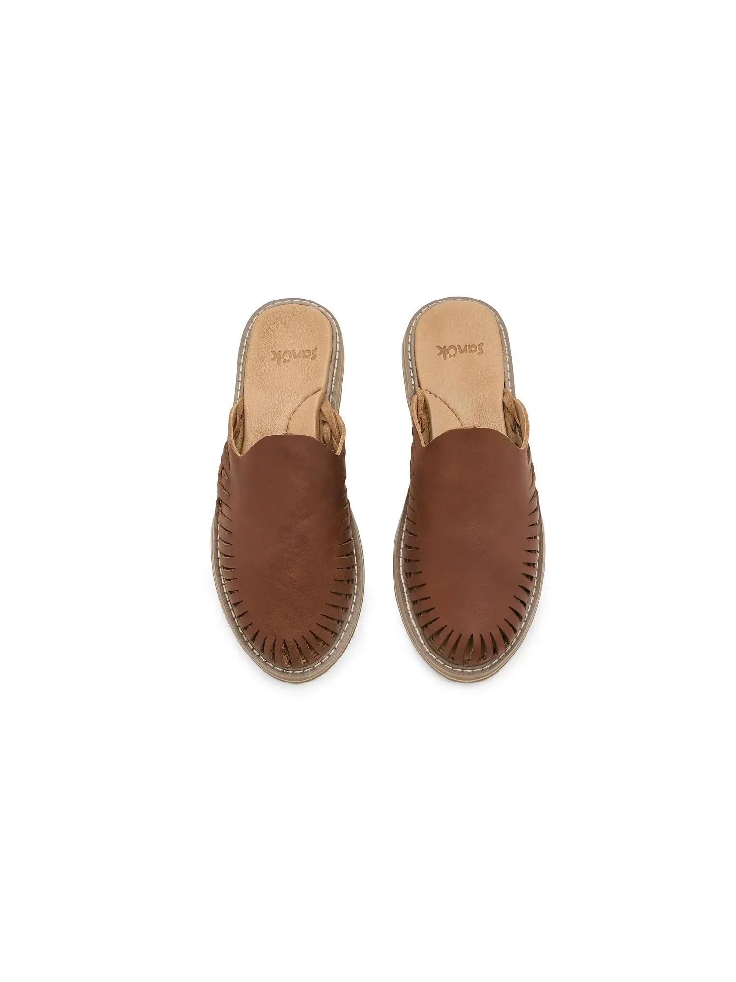 Лоферы You Got My Back Woven Sanuk — изображение 2 из 4, орех