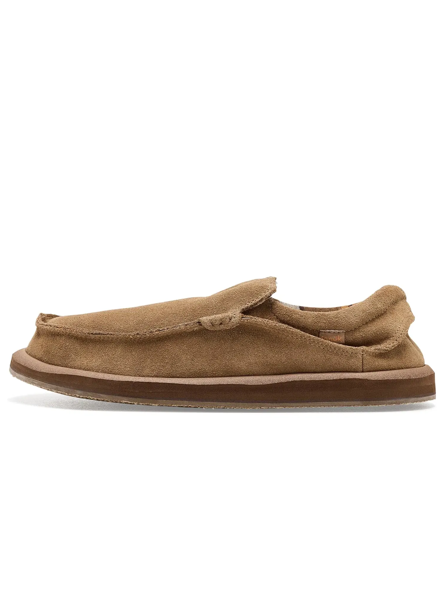 Кожаные лоферы Chiba Leather Sanuk — изображение 4 из 4, бежевый