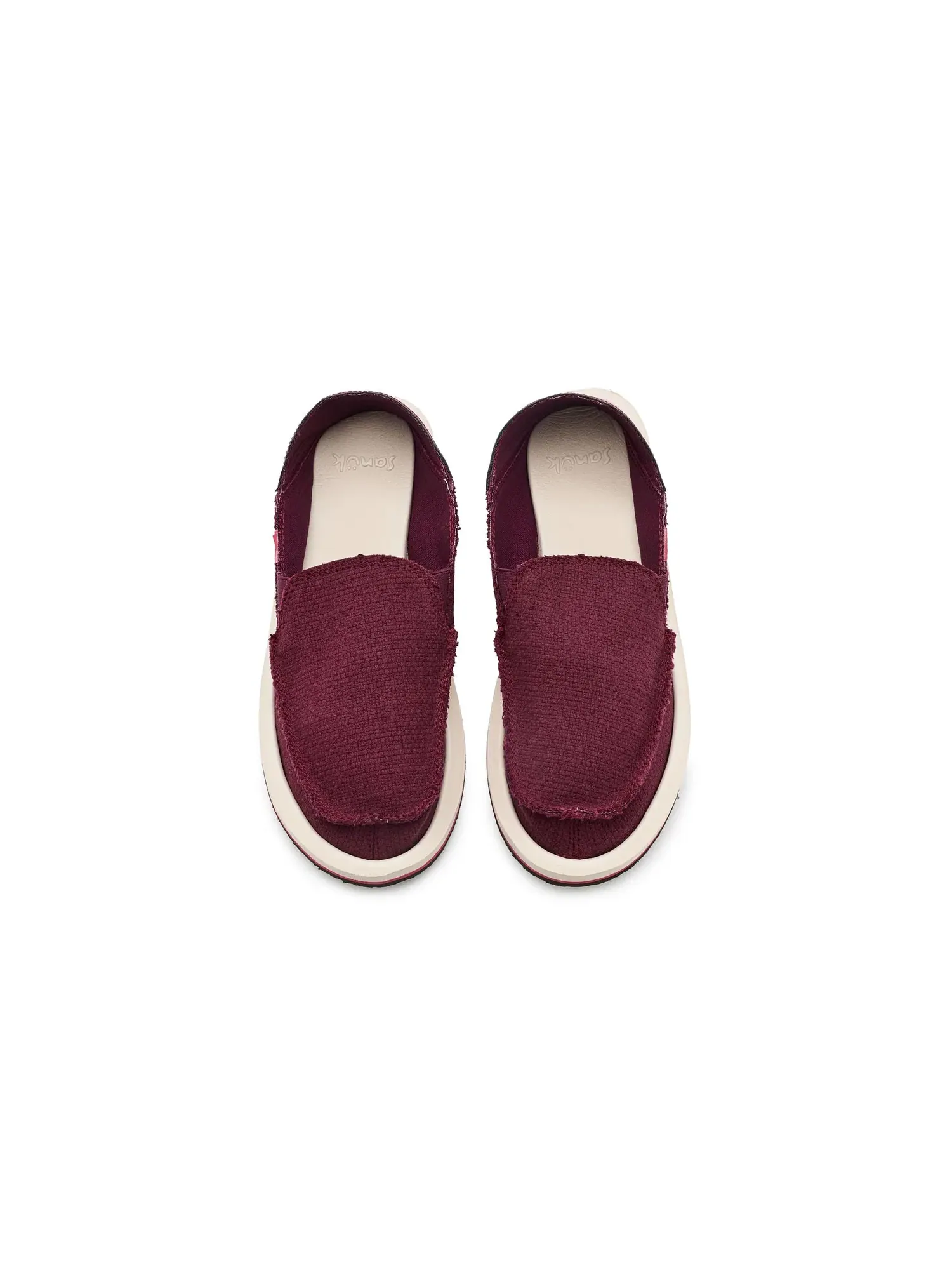 Лоферы Donna Novelty Sanuk — изображение 2 из 4, винный
