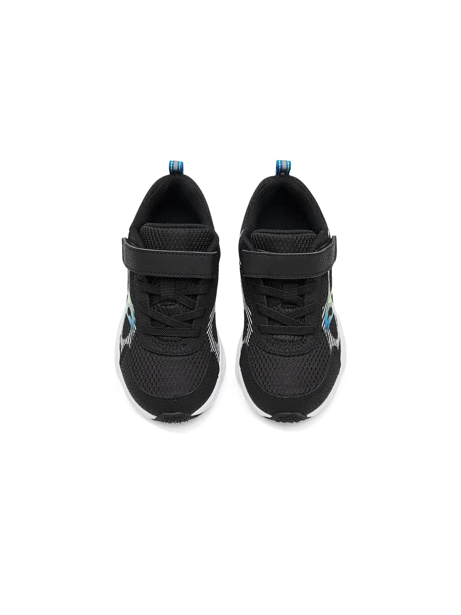 Кроссовки Wind XT Alternative Closure (для маленьких и больших детей) Saucony Kids — изображение 2 из 4, черный мульти