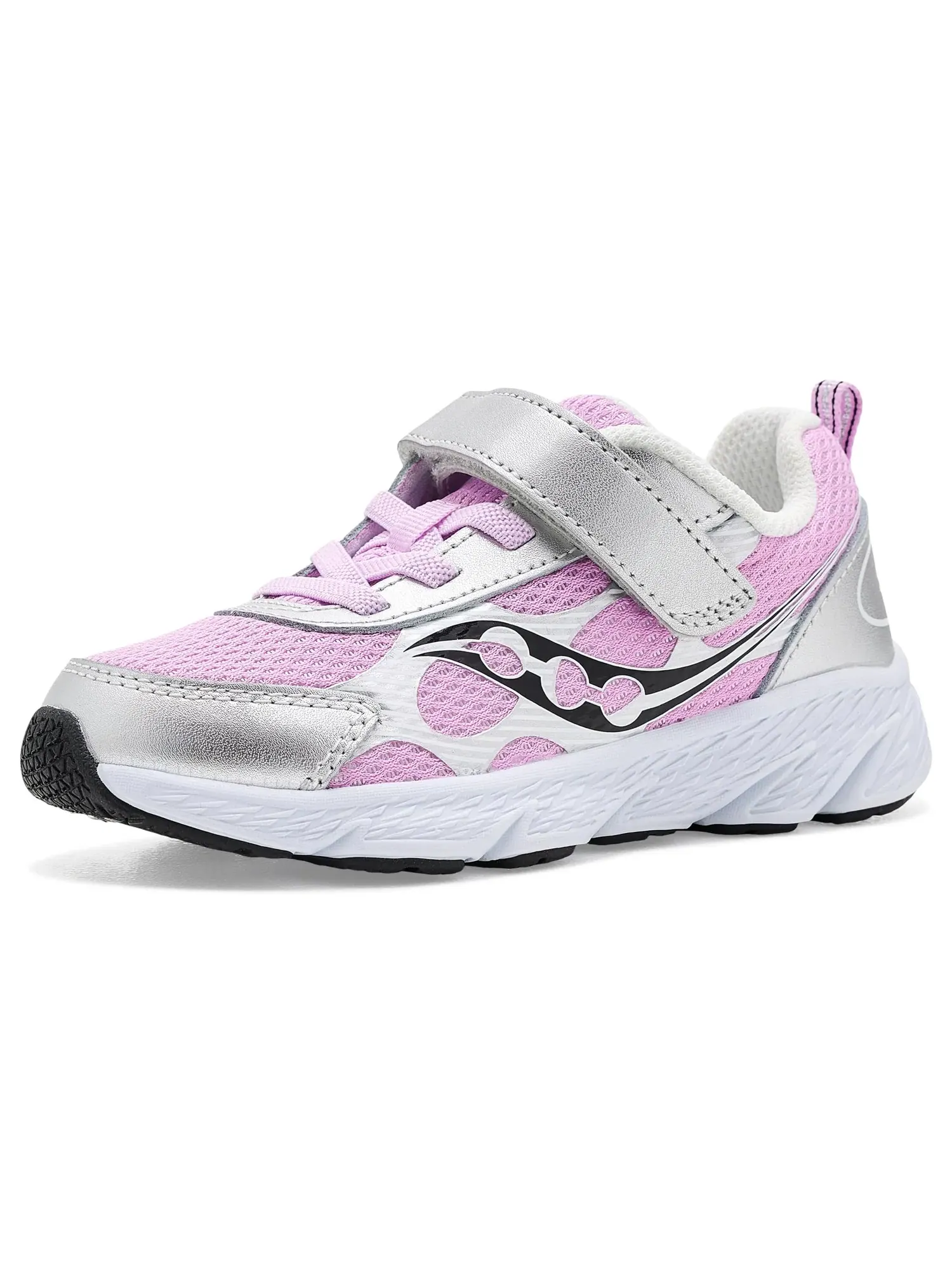 Кроссовки Wind XT Alternative Closure (для маленьких и больших детей) Saucony Kids — изображение 1 из 4, фиолетовый