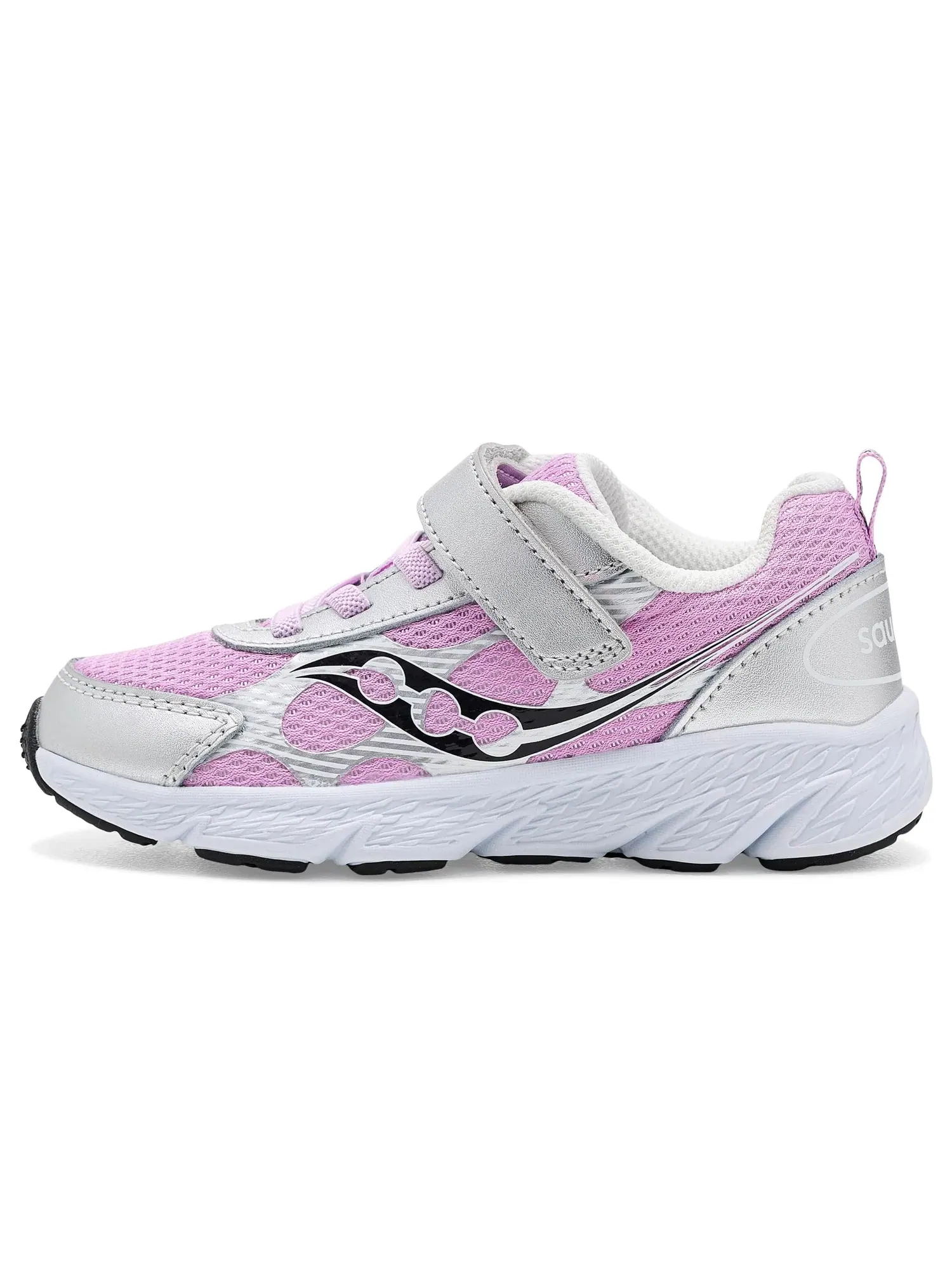 Кроссовки Wind XT Alternative Closure (для маленьких и больших детей) Saucony Kids — изображение 4 из 4, фиолетовый