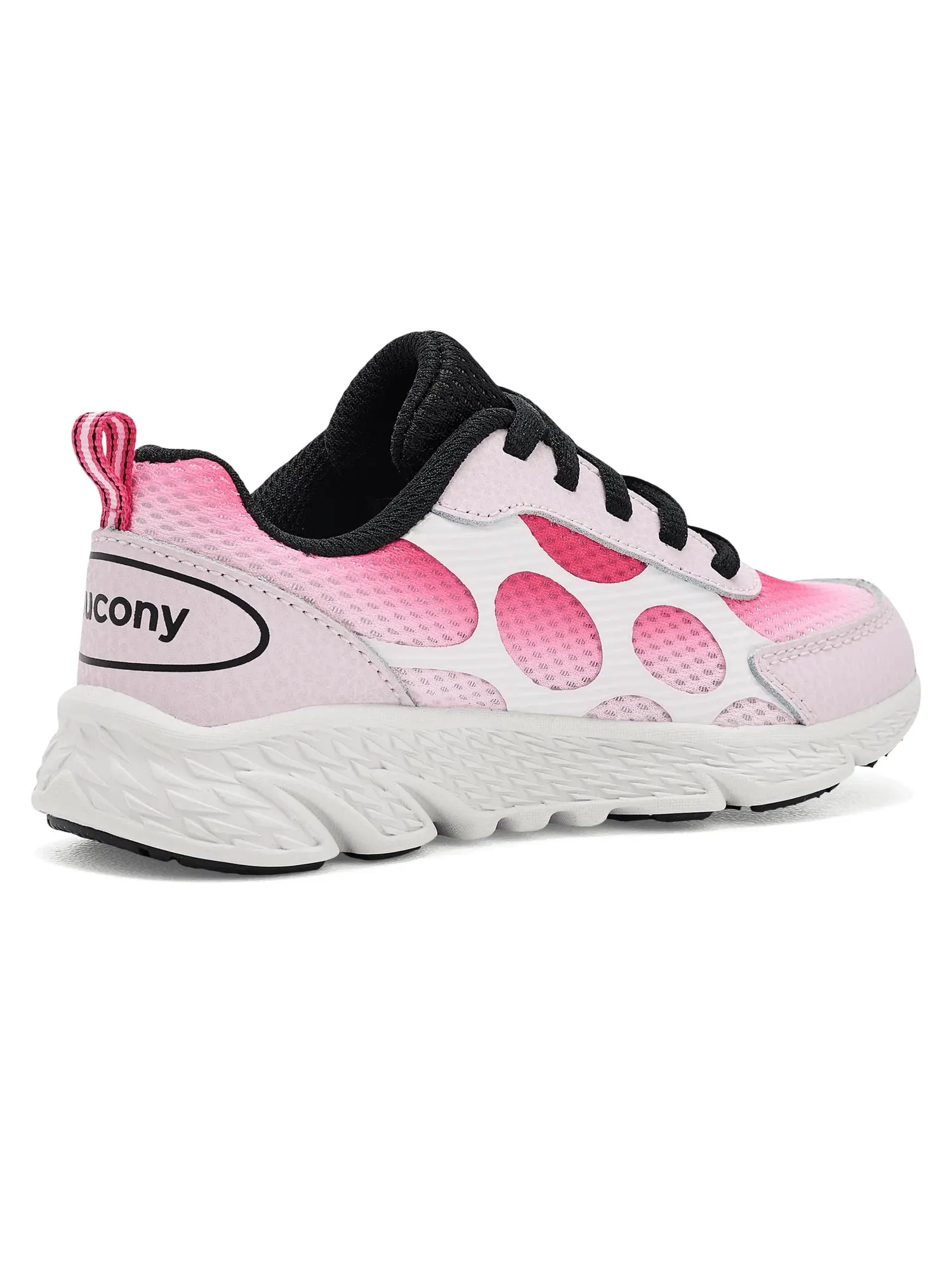 Кроссовки Wind XT (для маленьких и больших детей) Saucony Kids — изображение 3 из 4, розовый/черный