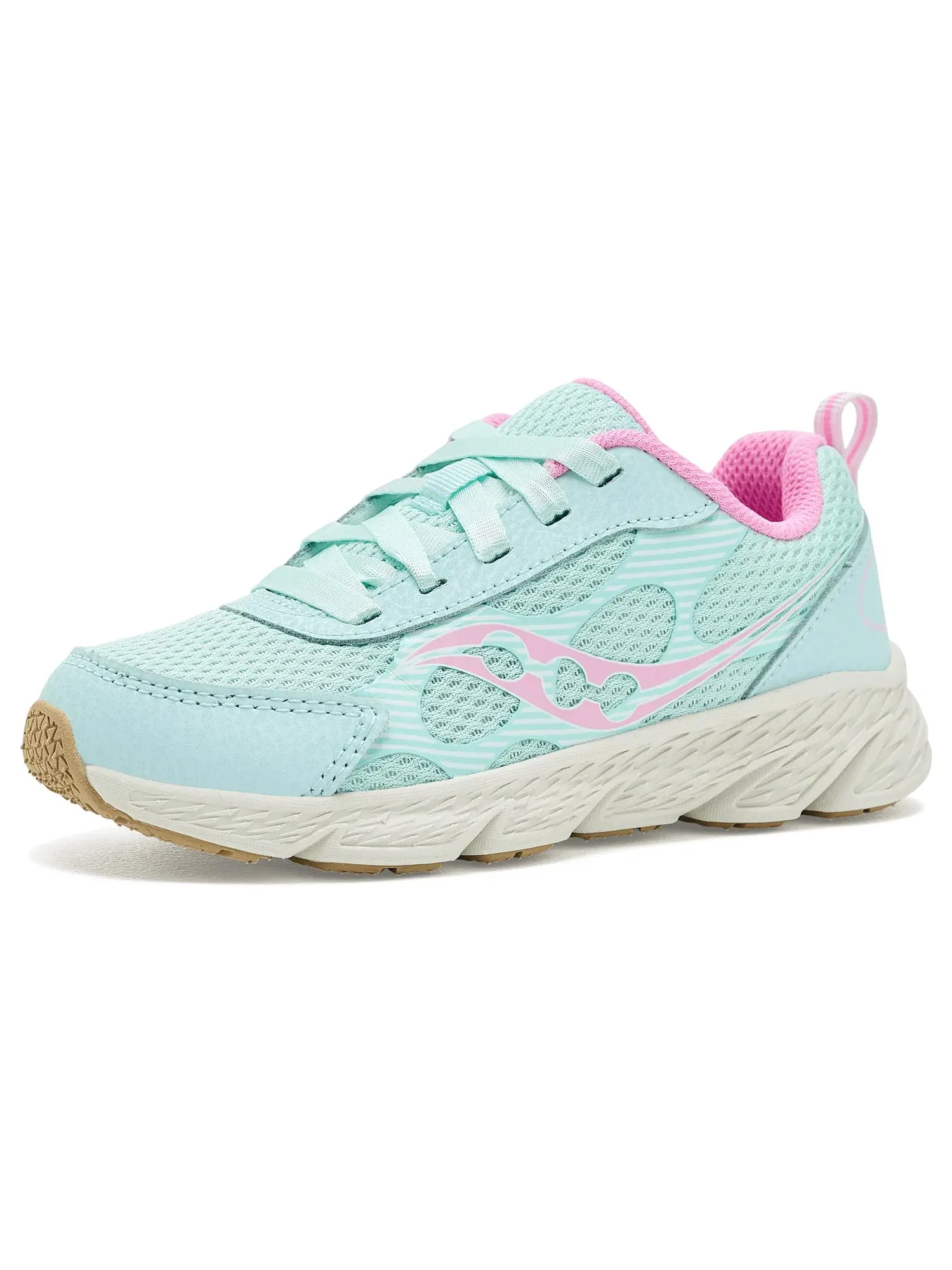 Кроссовки Wind XT (для маленьких и больших детей) Saucony Kids — изображение 1 из 4, бирюзовый
