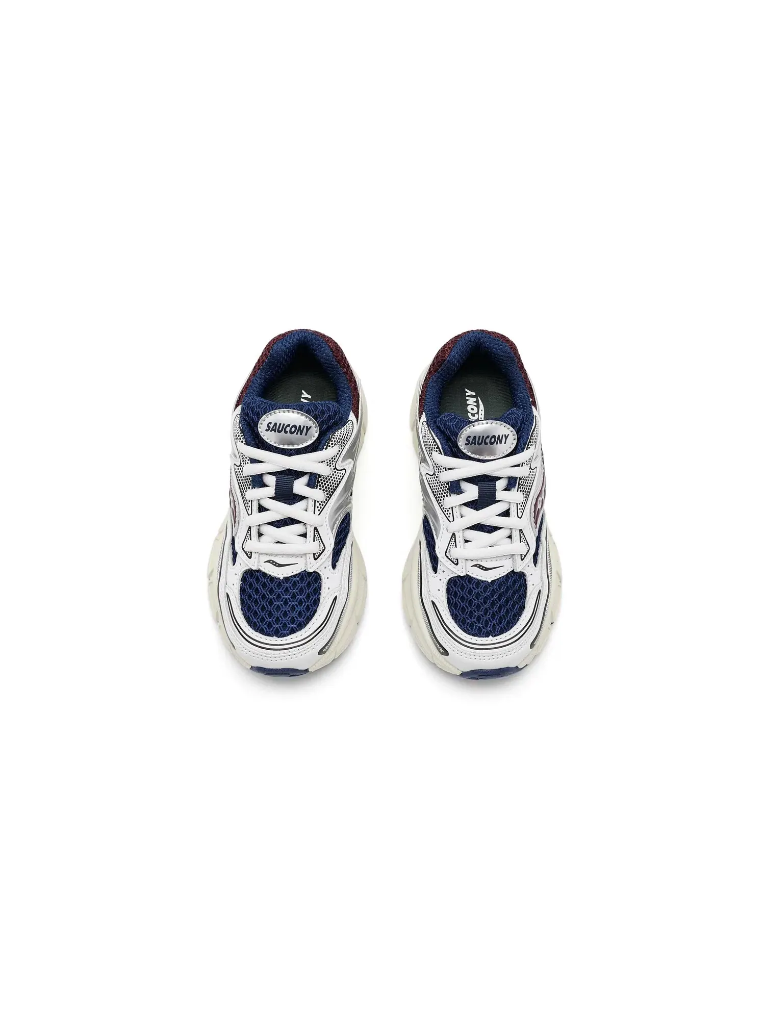 Кроссовки Turbo XT (для маленьких и больших детей) Saucony Kids — изображение 2 из 4, белый мульти