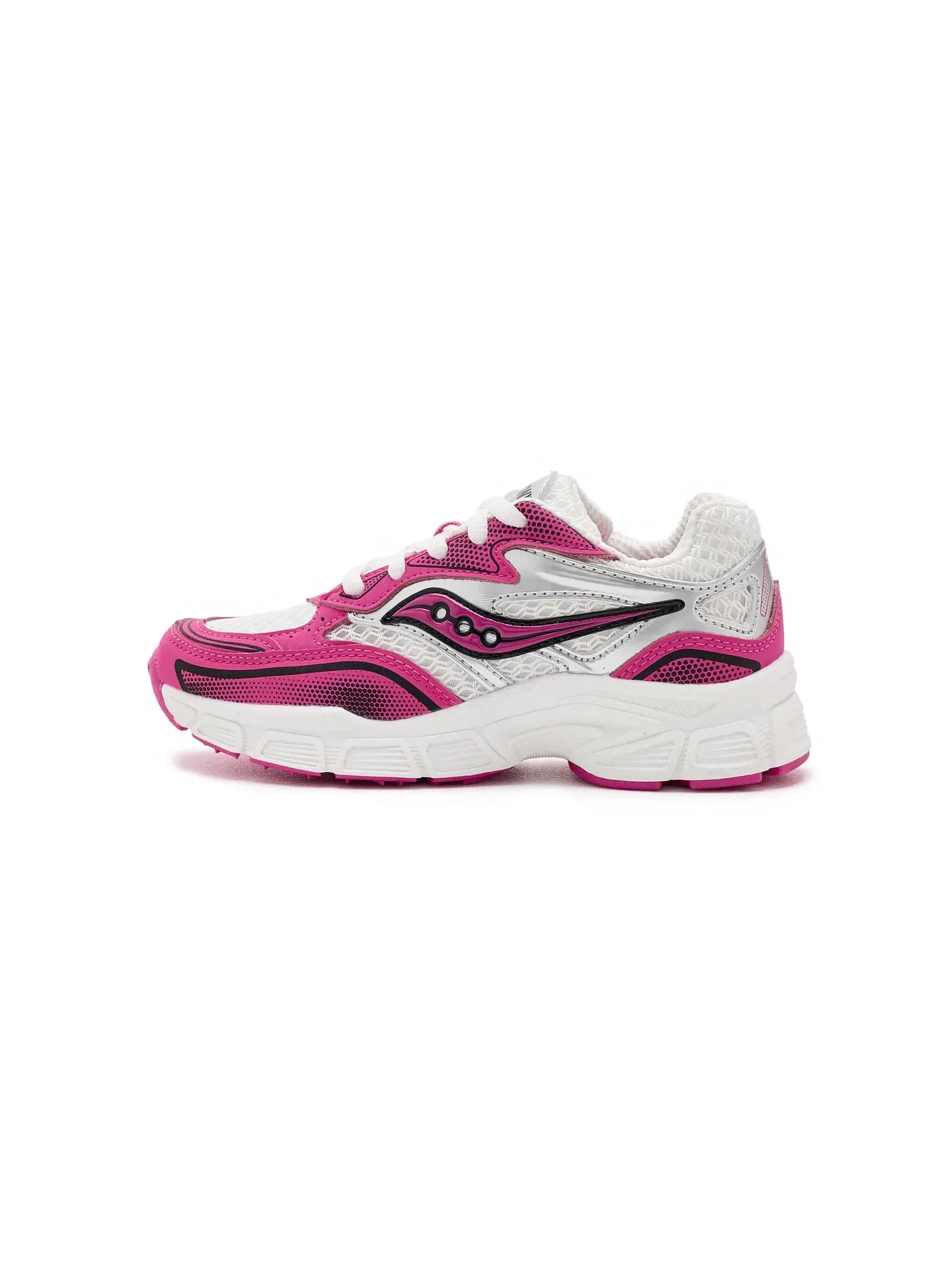 Кроссовки Turbo XT (для маленьких и больших детей) Saucony Kids — изображение 4 из 4, белый/розовый