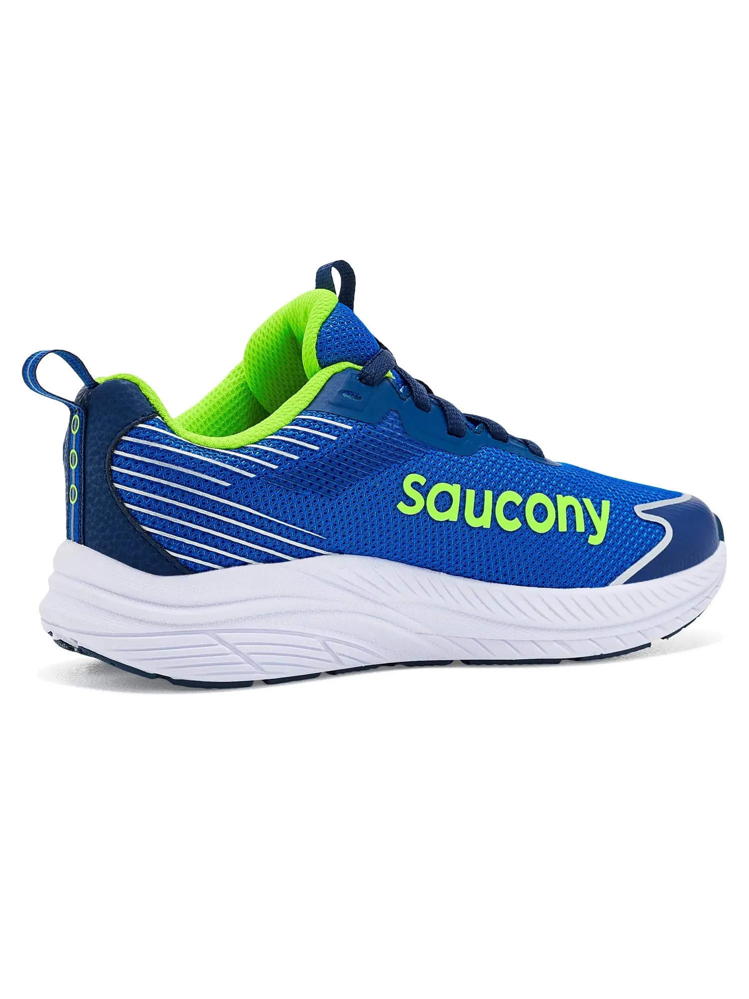 Кроссовки Guide KDZ 2.0 (для маленьких и больших детей) Saucony Kids — изображение 3 из 4, темно-синий