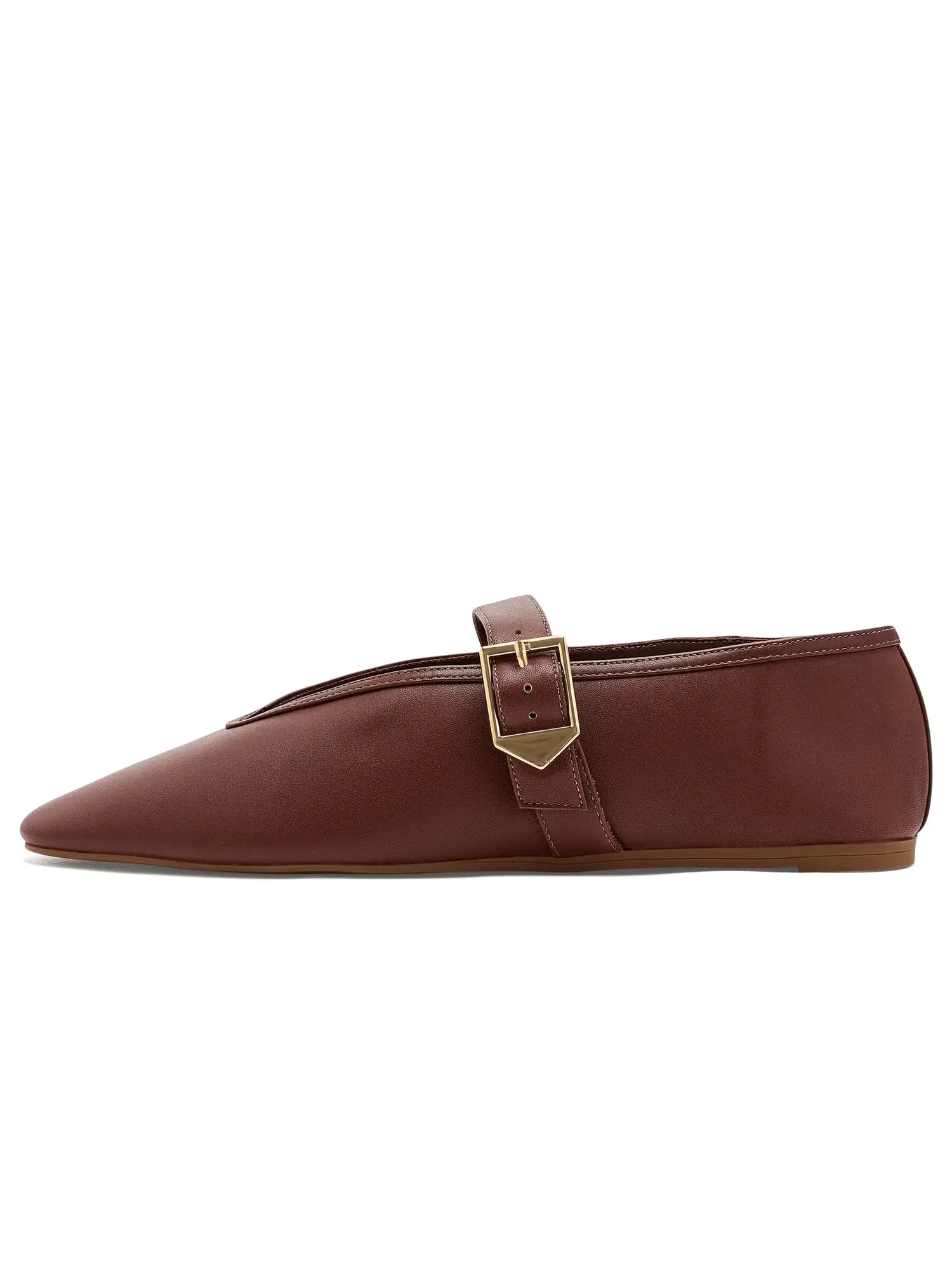 Балетки Vick Buckle Schutz — изображение 3 из 4, коричневый