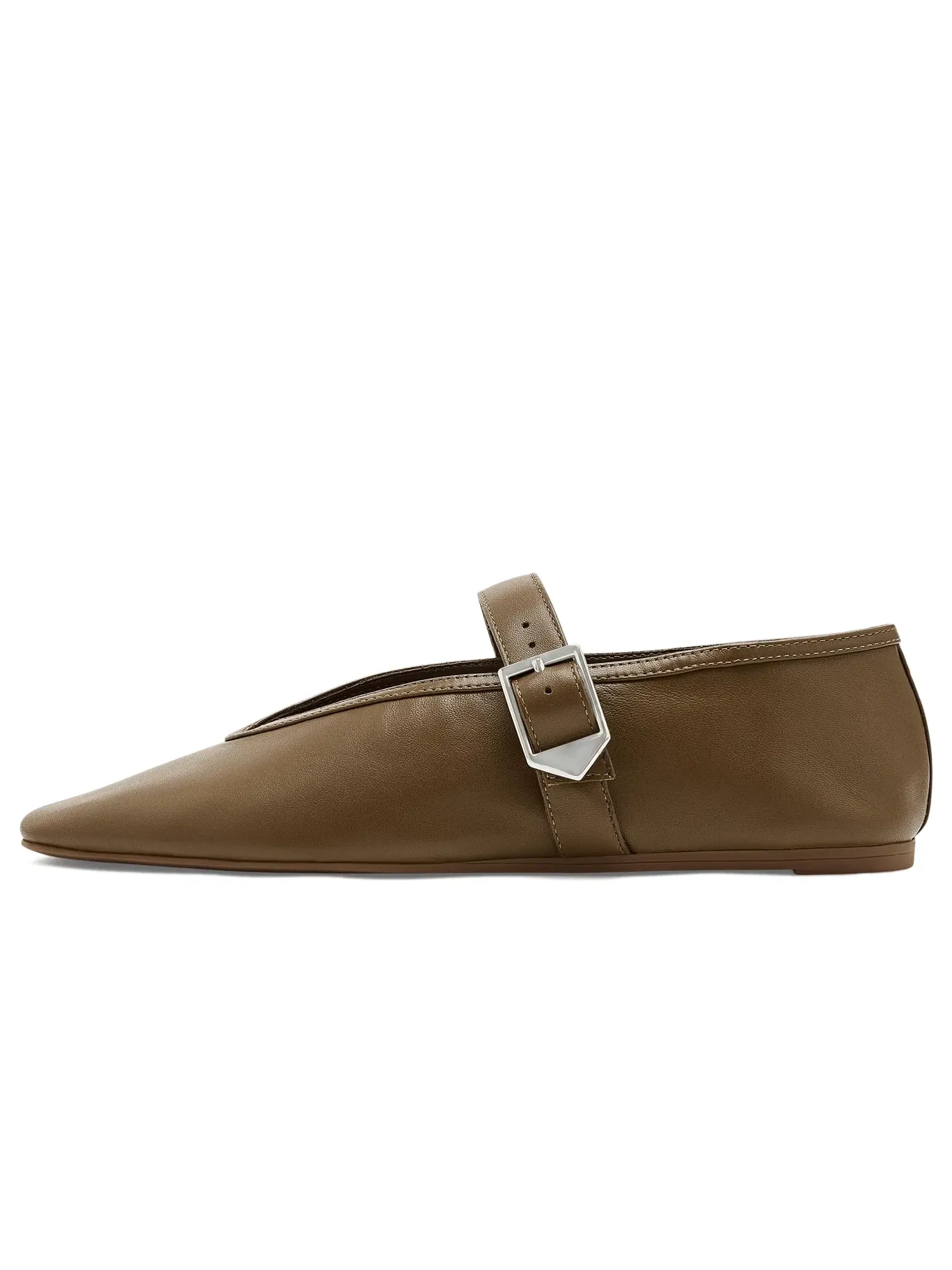Балетки Vick Buckle Schutz — изображение 4 из 4, оливковый