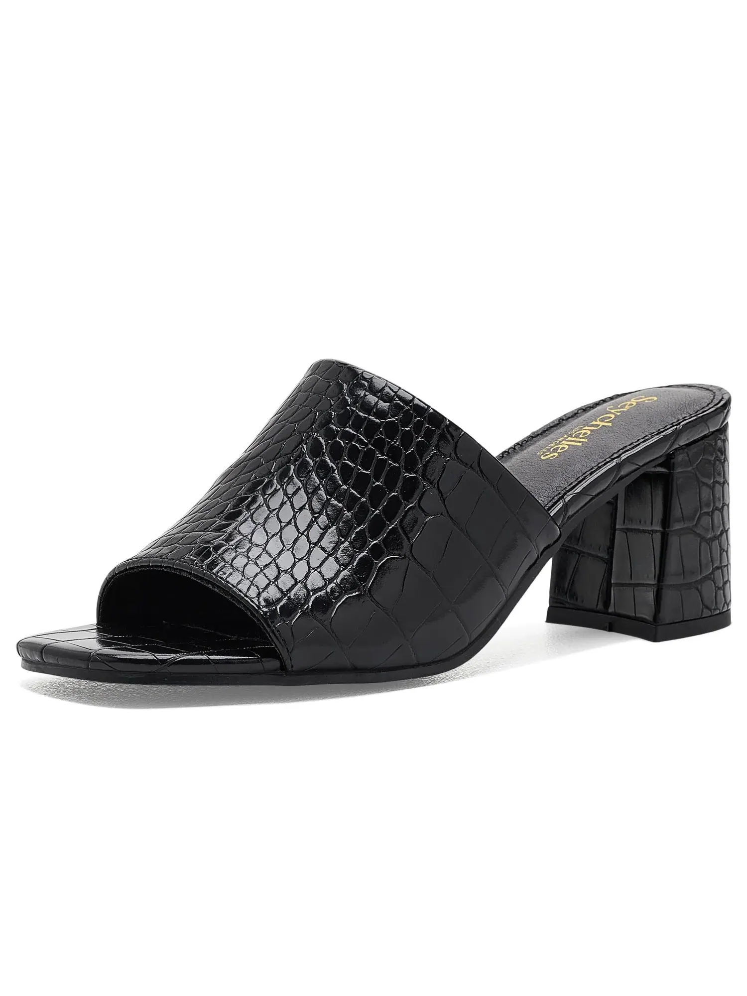 Туфли Adapt 3 V-Croco Seychelles — изображение 1 из 4, черный