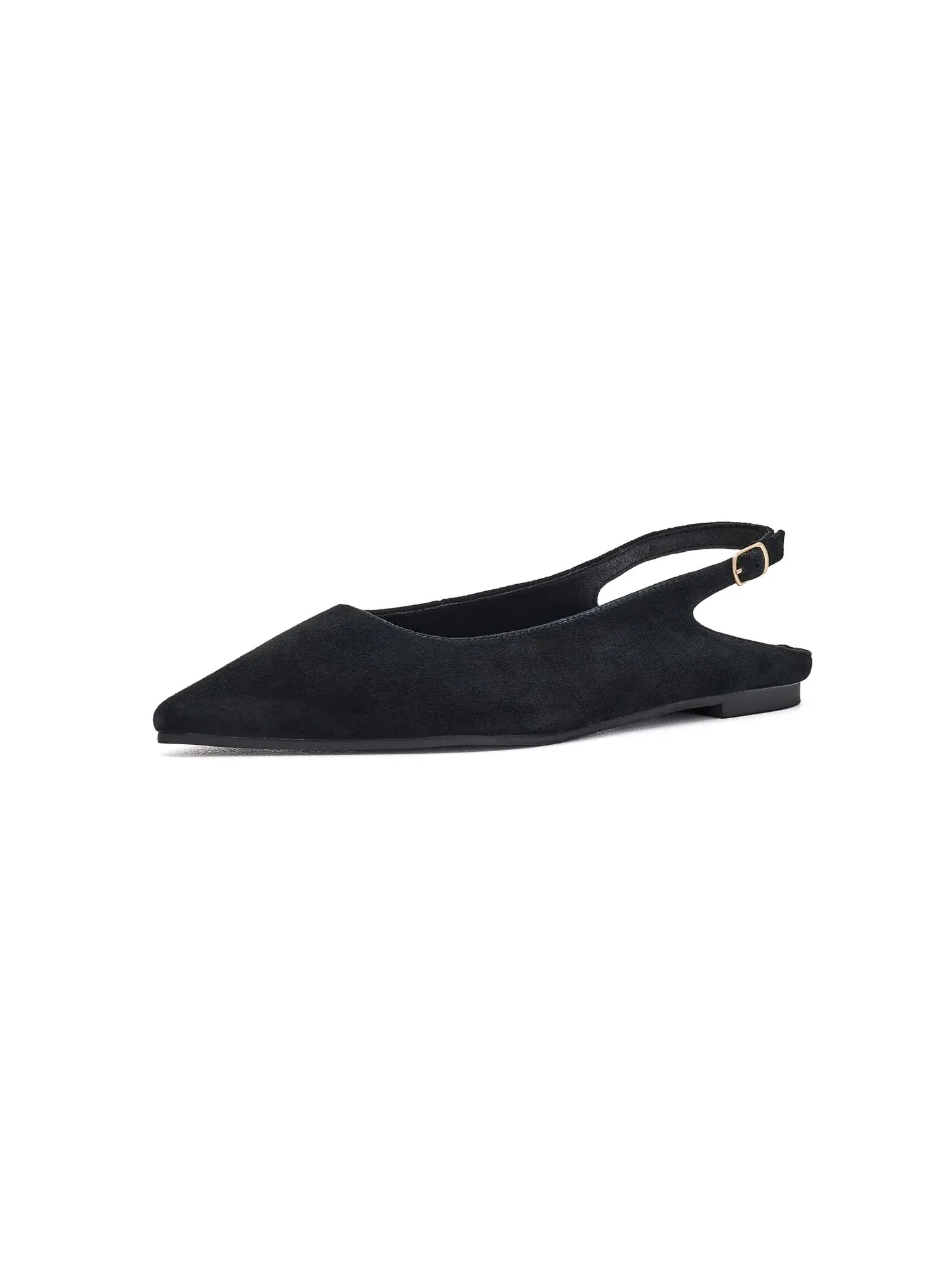 Балетки Alameda Suede Seychelles — изображение 1 из 4, черный