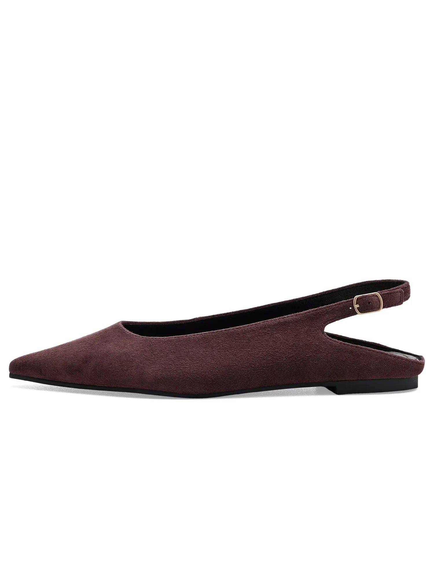 Балетки Alameda Suede Seychelles — изображение 4 из 4, бордовый