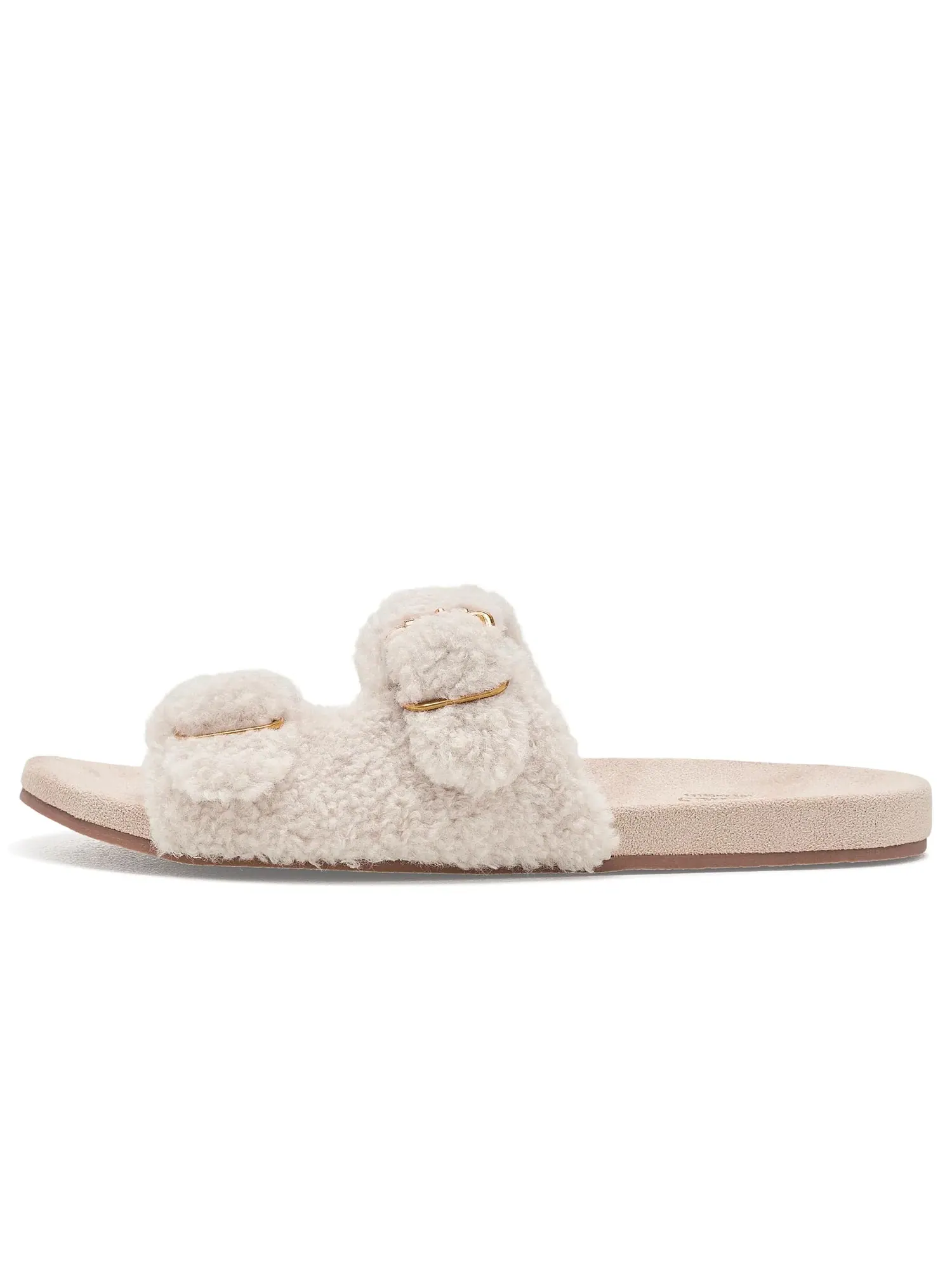 Сандалии Slumber Party V-Shearling Seychelles — изображение 4 из 4, кремовый