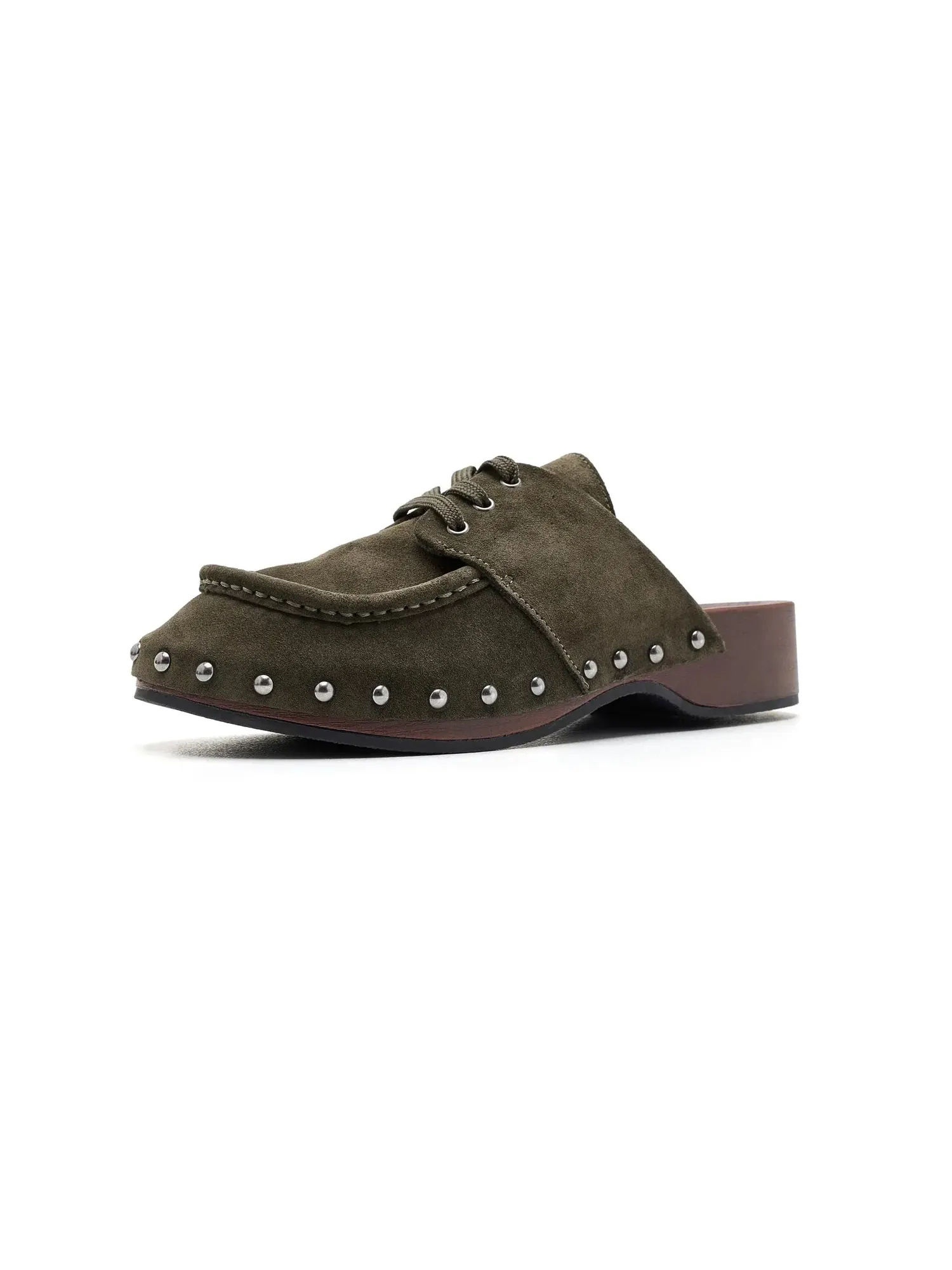 Лоферы Soak It In Suede Seychelles — изображение 1 из 4, оливковый