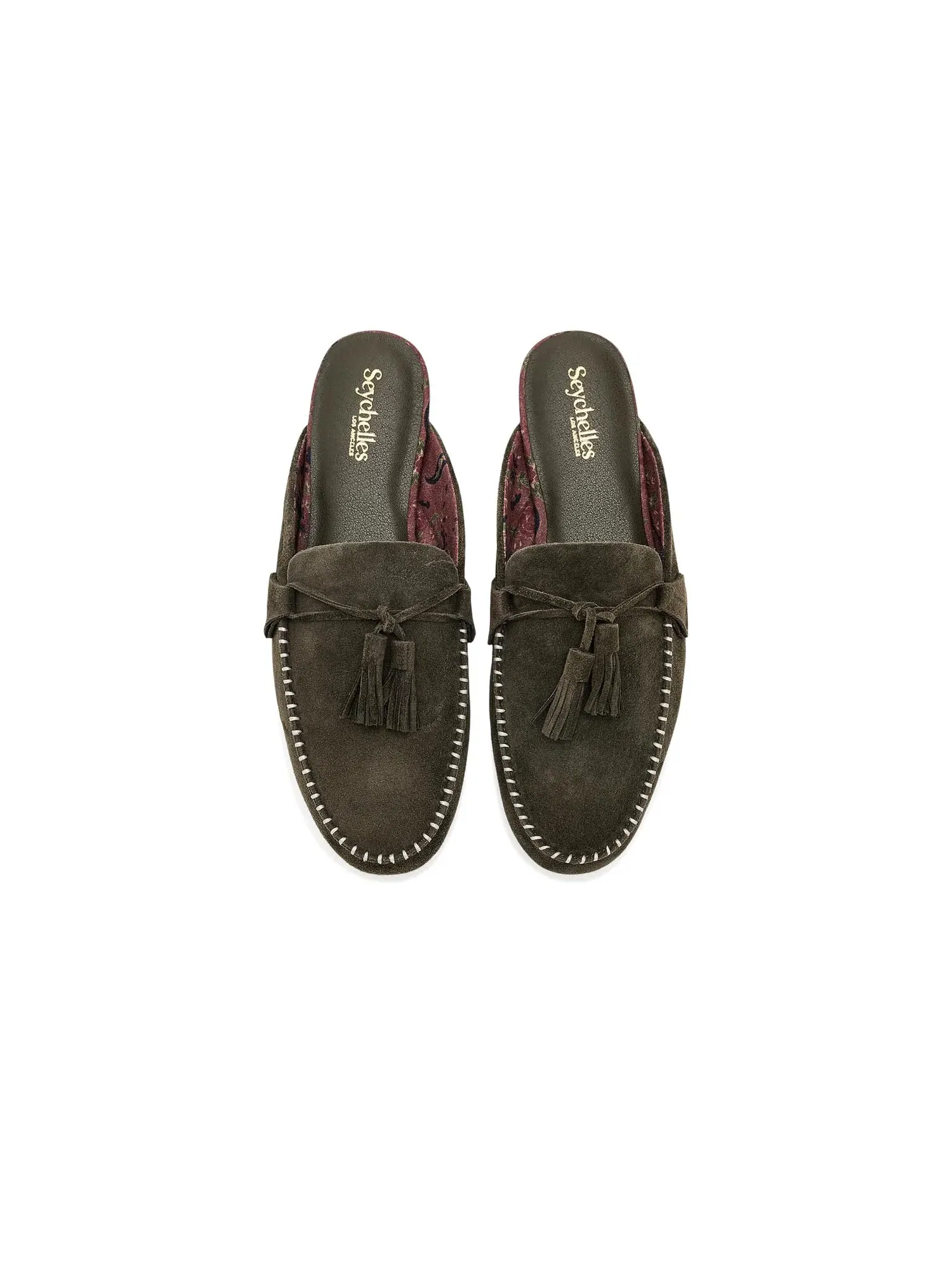 Лоферы Silverlake Suede Seychelles — изображение 2 из 4, оливковый