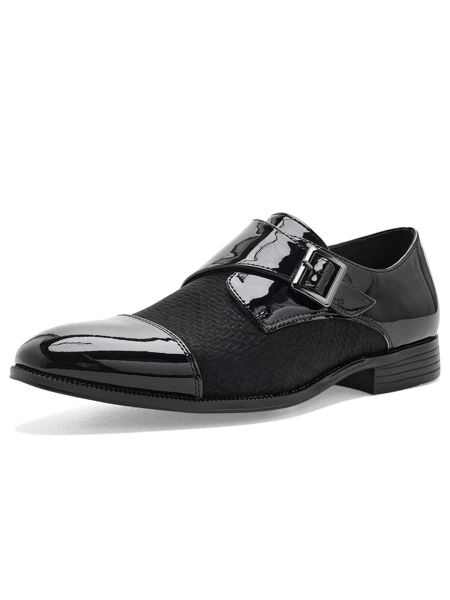 Лоферы Sutherland Cap Toe Monk Strap Stacy Adams — изображение 1 из 4, черный