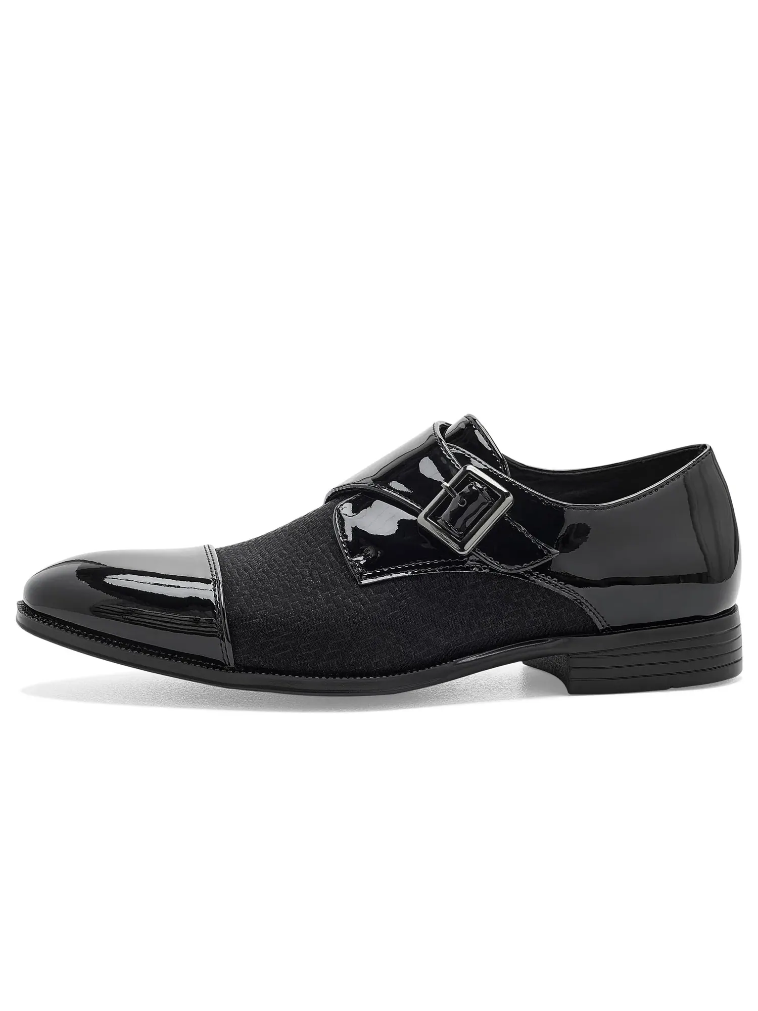 Лоферы Sutherland Cap Toe Monk Strap Stacy Adams — изображение 4 из 4, черный