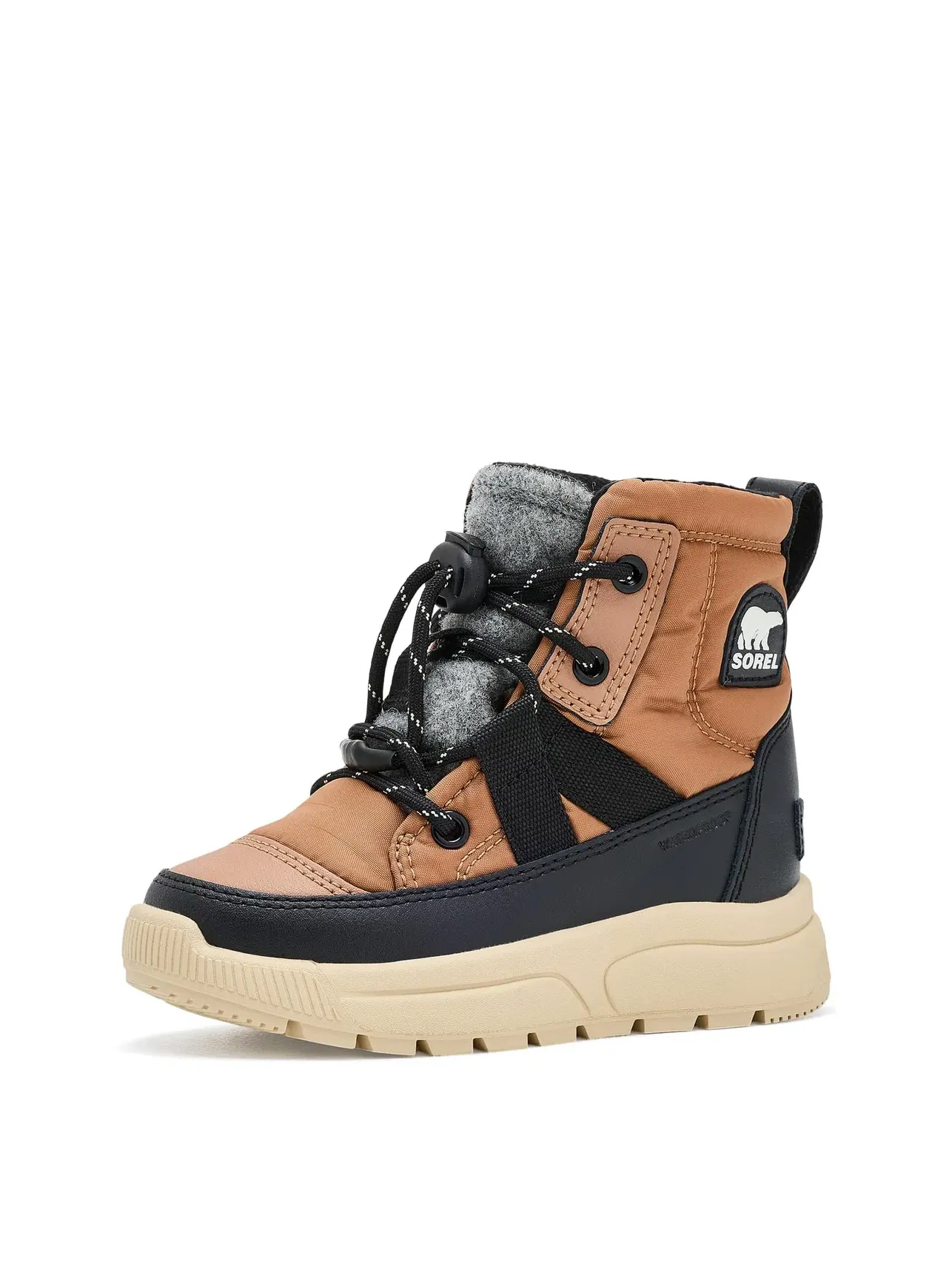 Водонепроницаемые ботинки Whitney III Mid Waterproof (для маленьких детей) Sorel Kids — изображение 1 из 4, серый