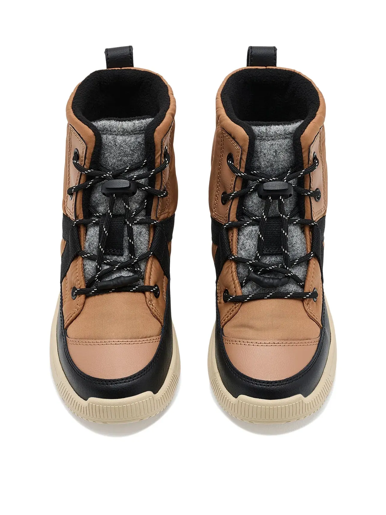 Водонепроницаемые ботинки Whitney III Mid Waterproof (для маленьких детей) Sorel Kids — изображение 2 из 4, серый
