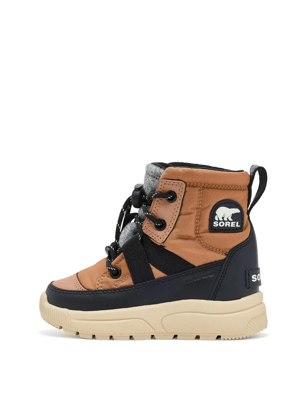 Водонепроницаемые ботинки Whitney III Mid Waterproof (для маленьких детей) Sorel Kids — изображение 4 из 4, серый