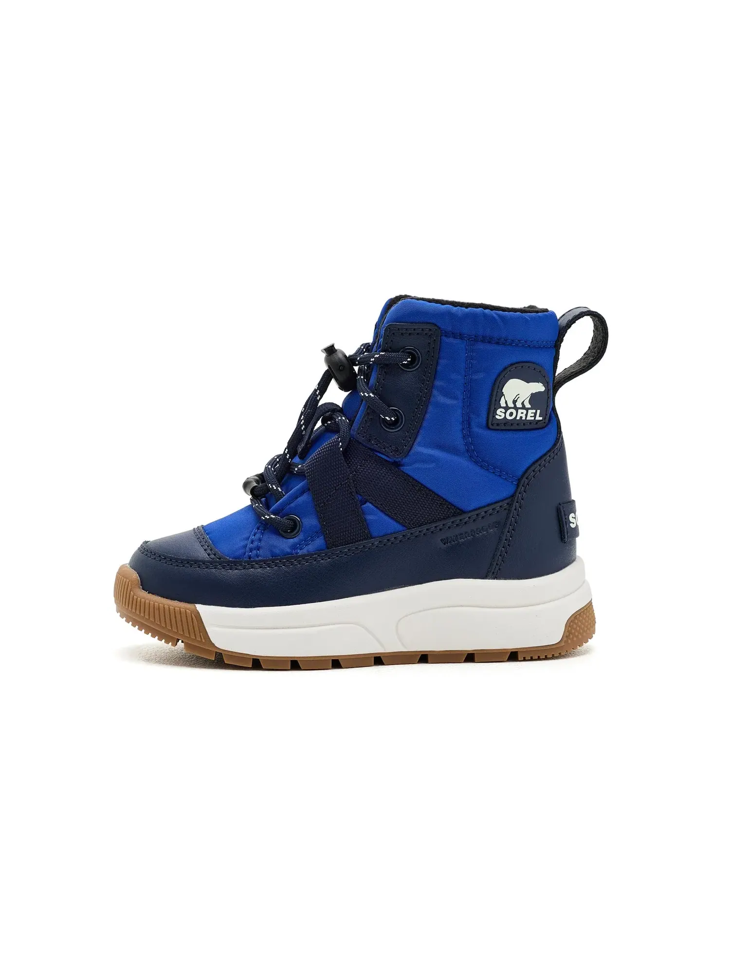 Водонепроницаемые ботинки Whitney III Mid Waterproof (для маленьких детей) Sorel Kids — изображение 4 из 4, темно-синий