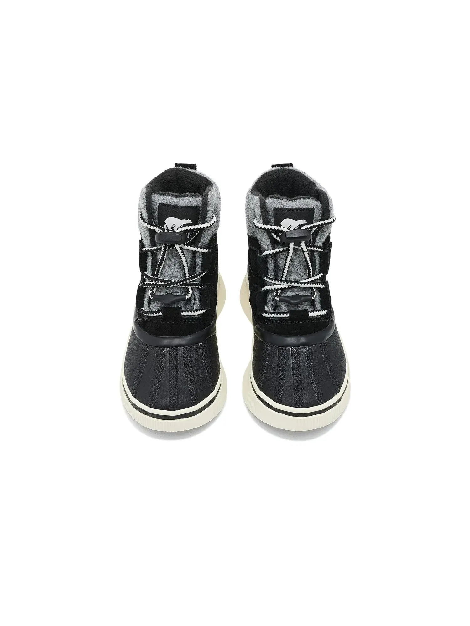 Водонепроницаемые ботинки Out N About IV Chillz Waterproof (для маленьких детей) Sorel Kids — изображение 2 из 4, черный