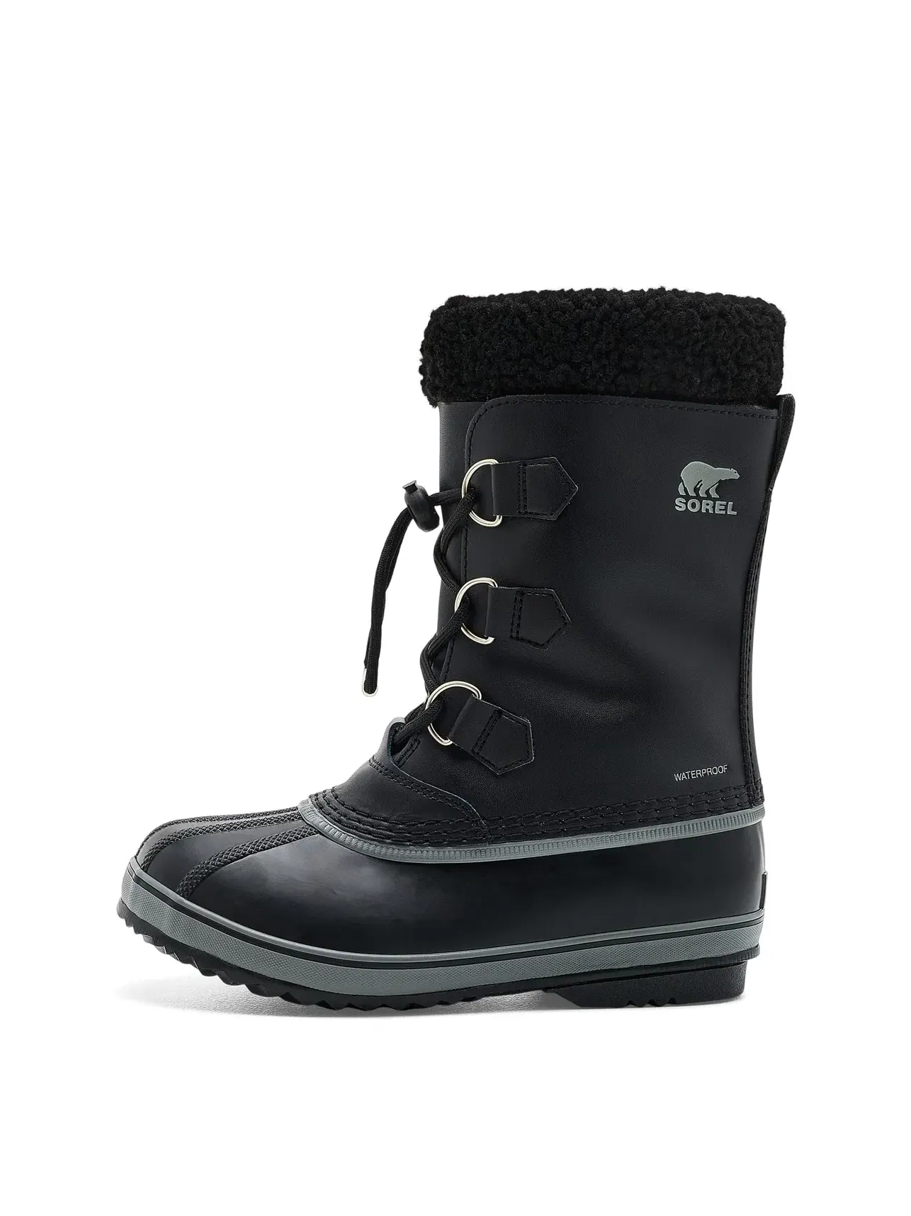 Водонепроницаемые ботинки Yoot Pac TP Waterproof (для больших детей) Sorel Kids — изображение 4 из 4, черный