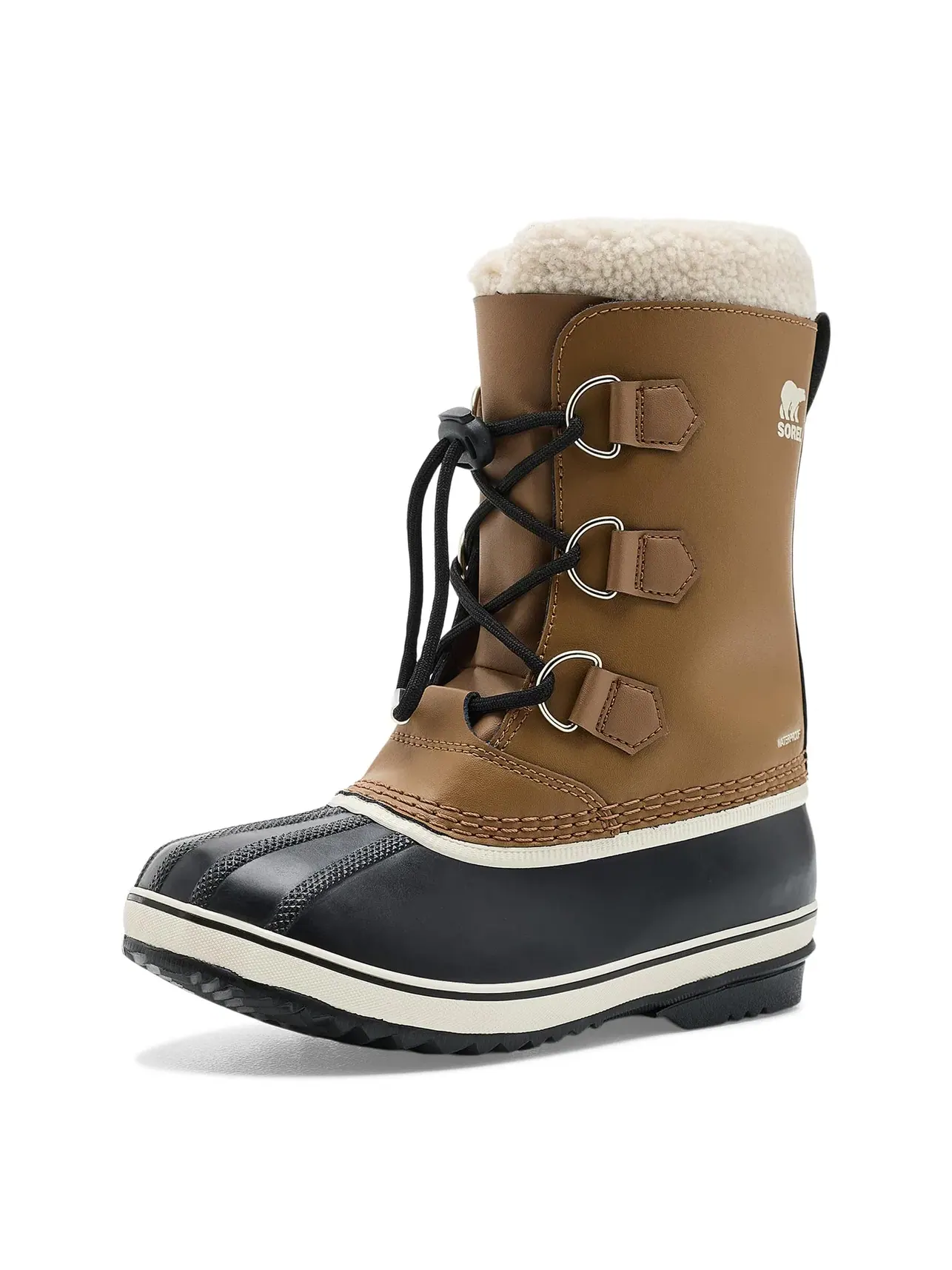 Водонепроницаемые ботинки Yoot Pac TP Waterproof (для больших детей) Sorel Kids — изображение 1 из 4, черный